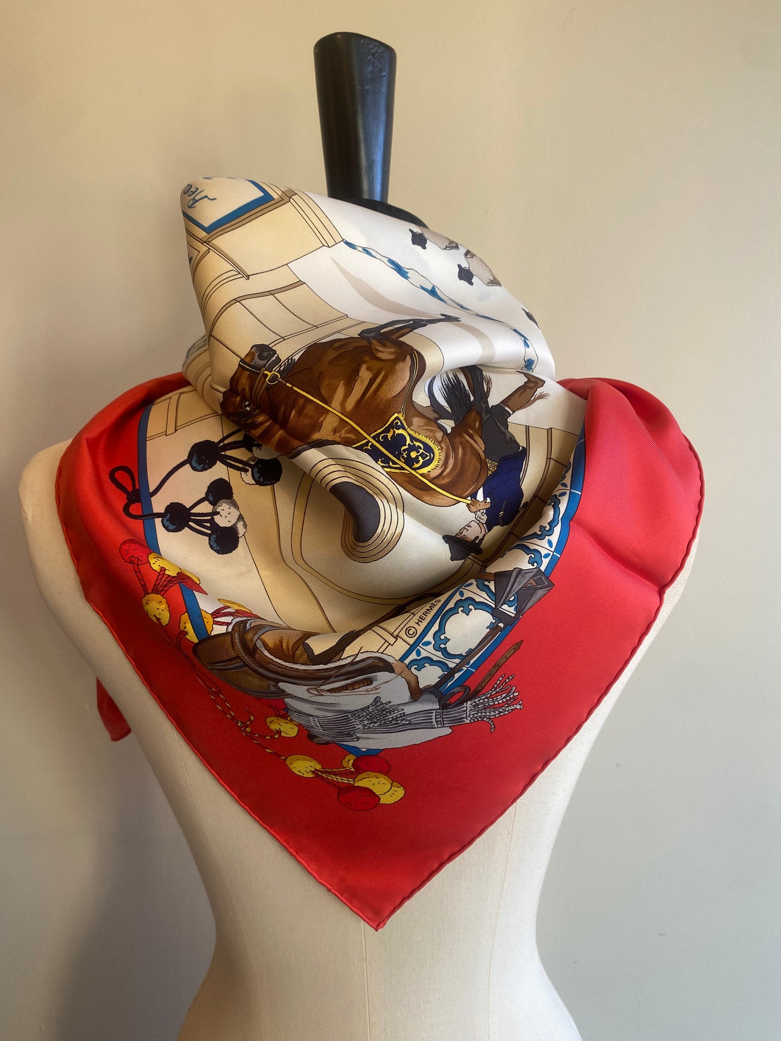 Real Escuela Andaluza del Arte Silk Scarf