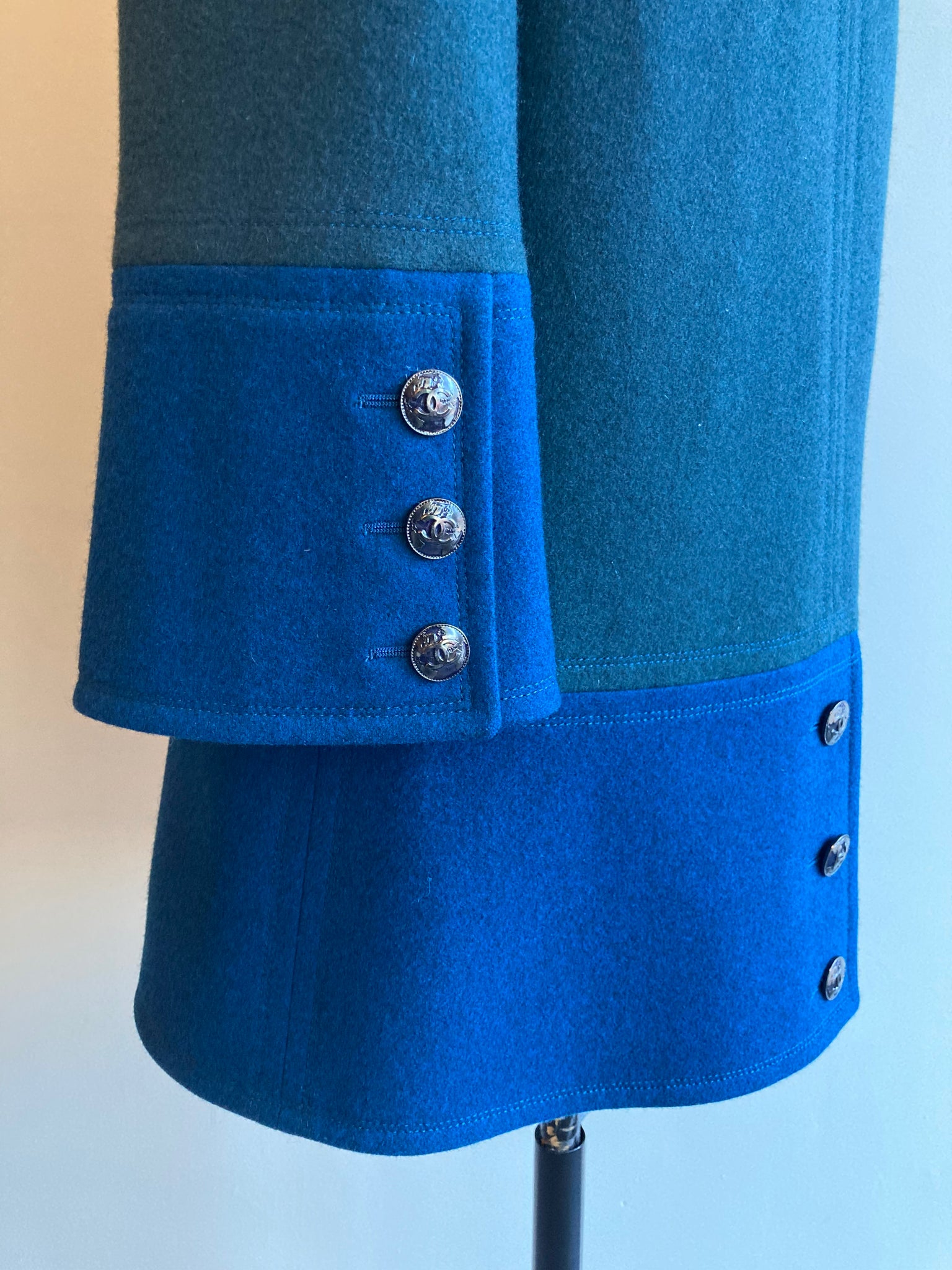 Vintage Boiled Wool Coat