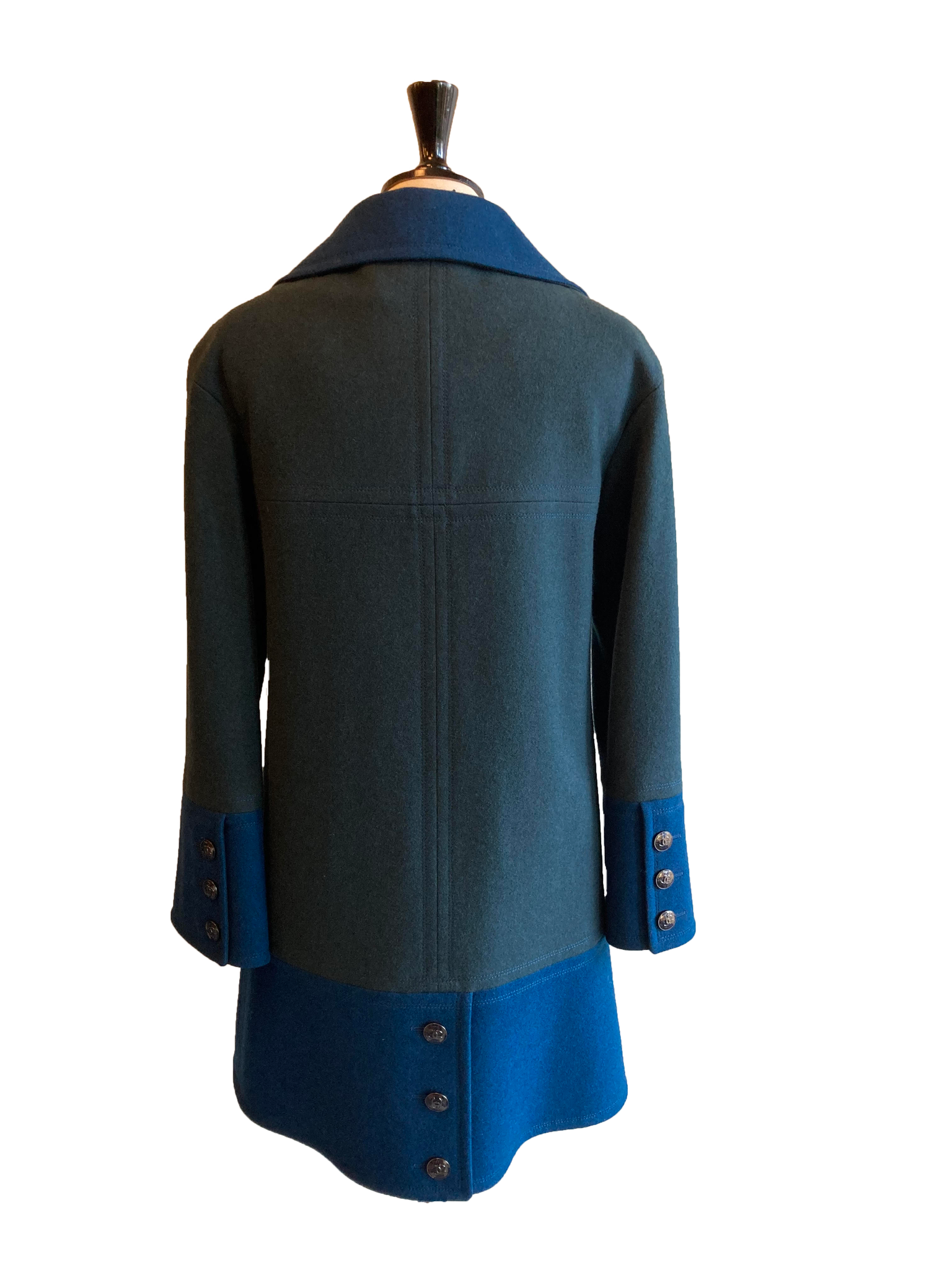 Vintage Boiled Wool Coat