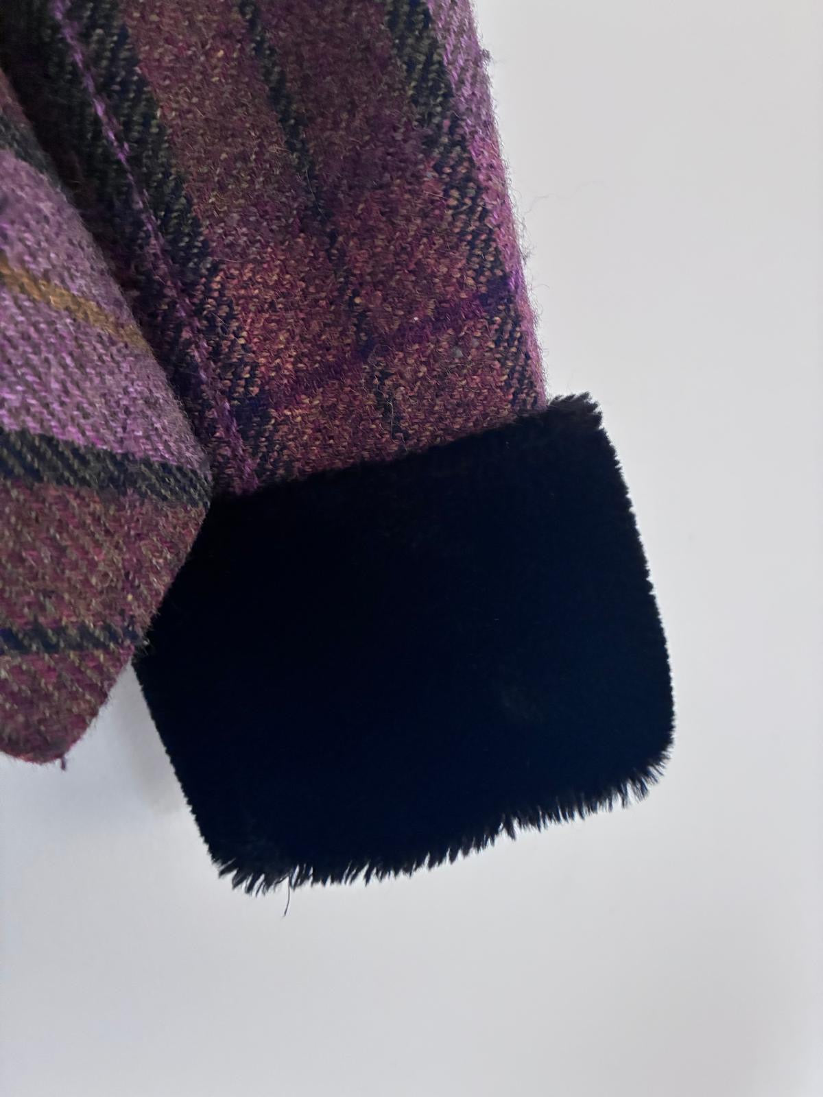 Vintage Tartan Skirt Suit