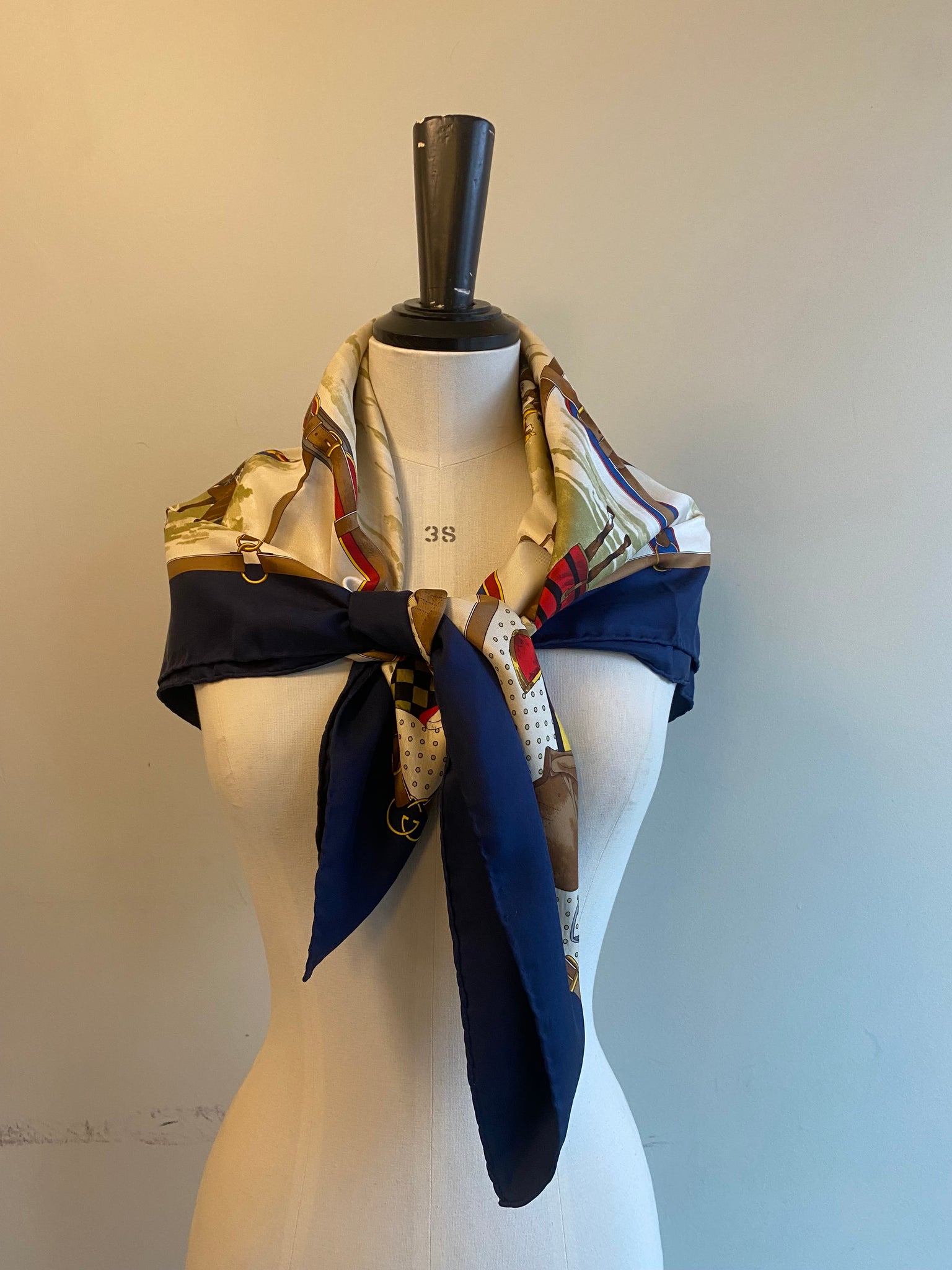 Silk Racehorse Scarf