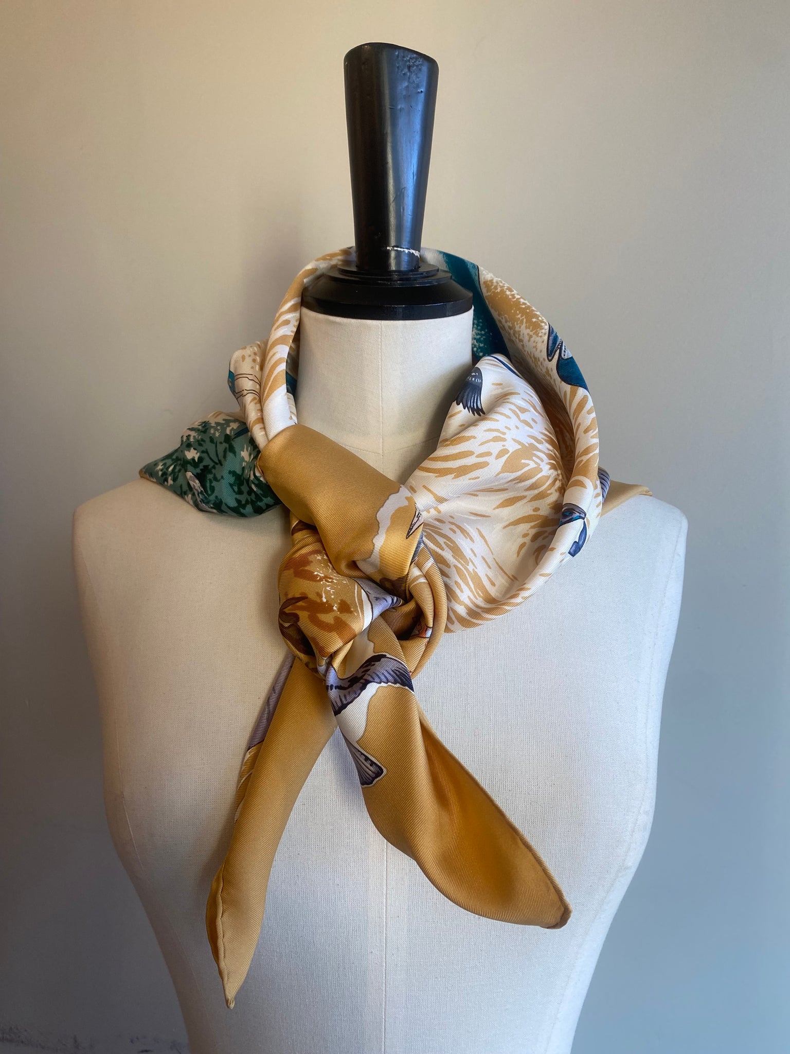 La Vie Mediterrane Silk Scarf