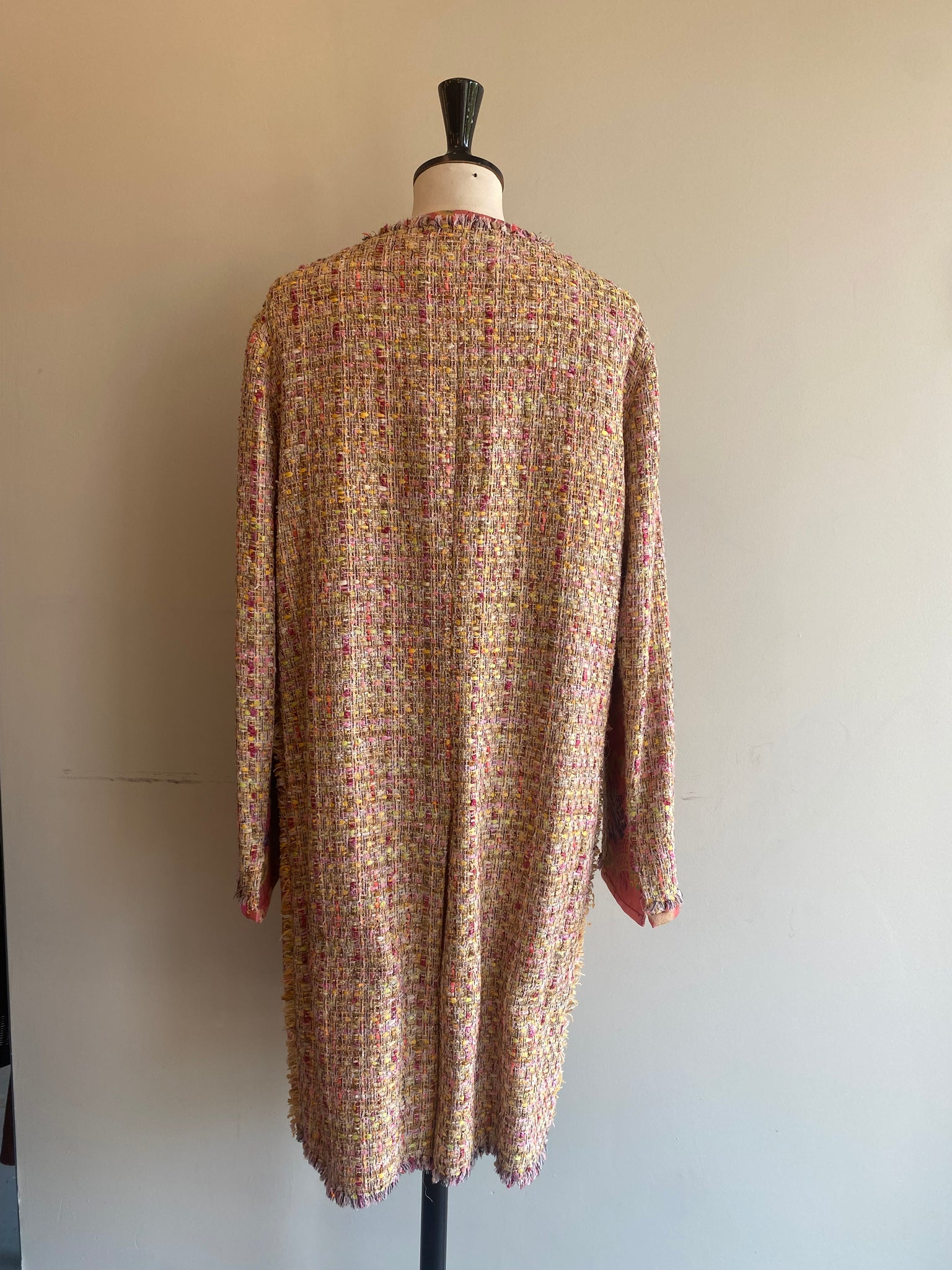 Boucle Tweed Coat