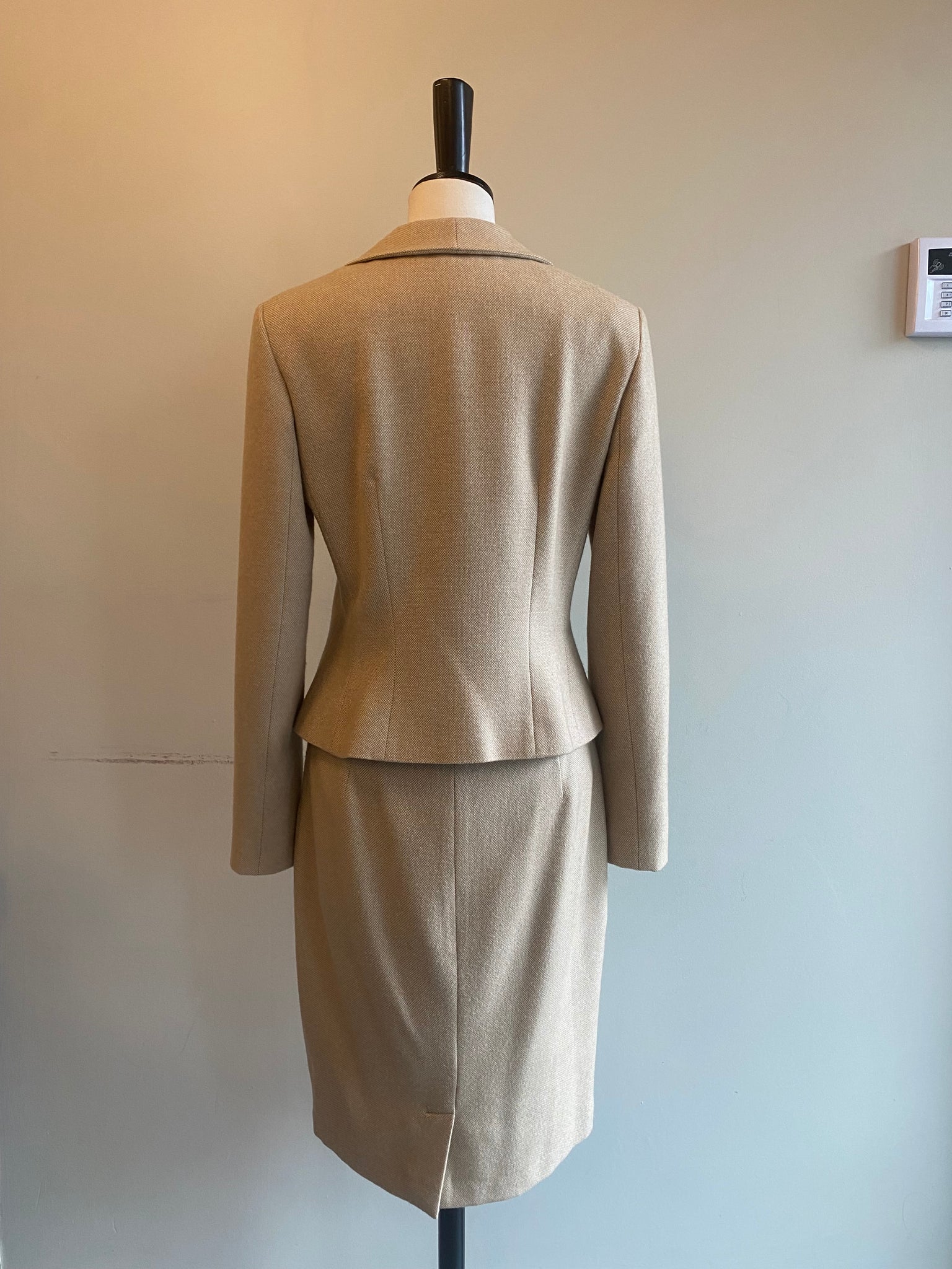 Wool/Cashmere Skirt Suit