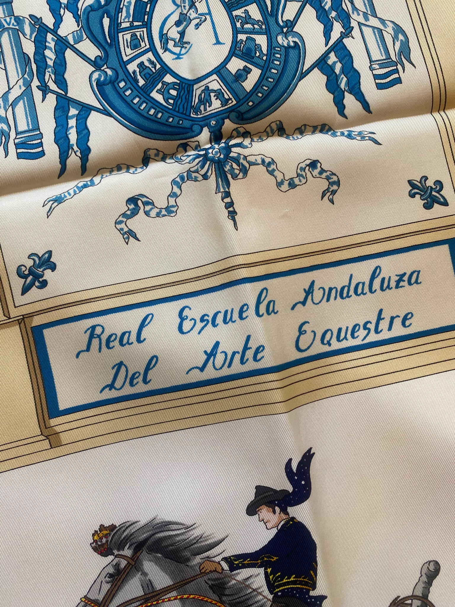 Real Escuela Andaluza del Arte Silk Scarf