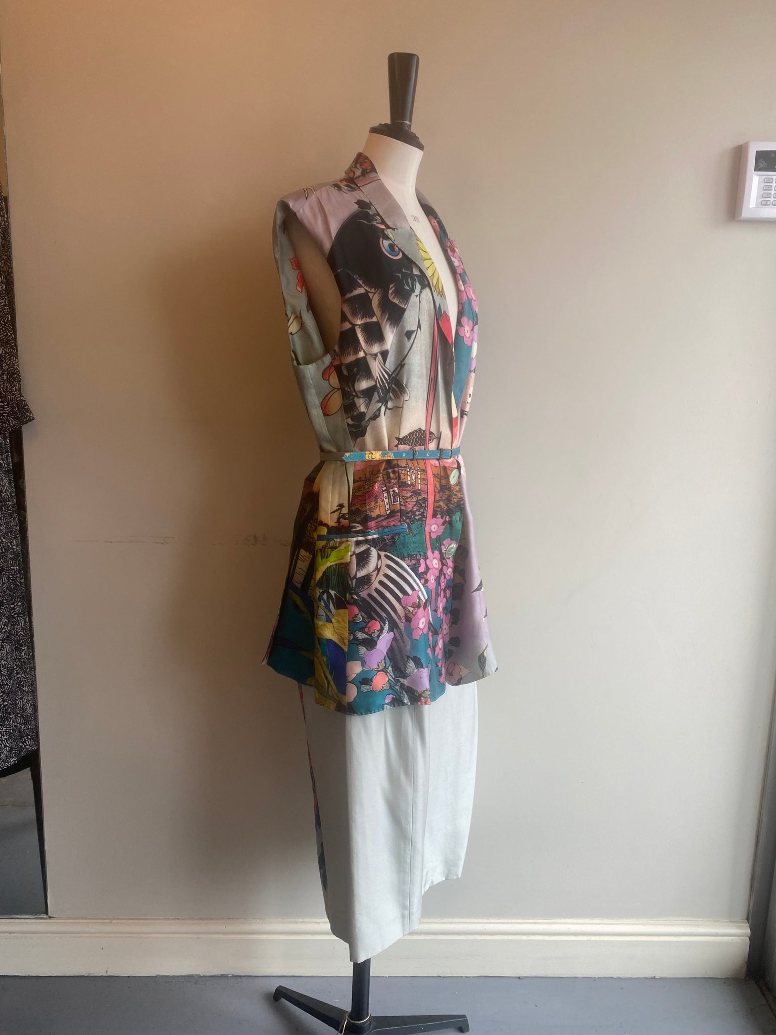 Vintage Silk Two Piece