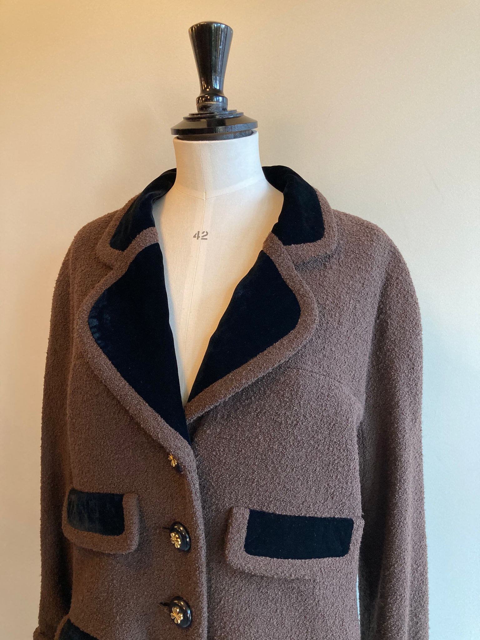 Vintage Boucle Coat