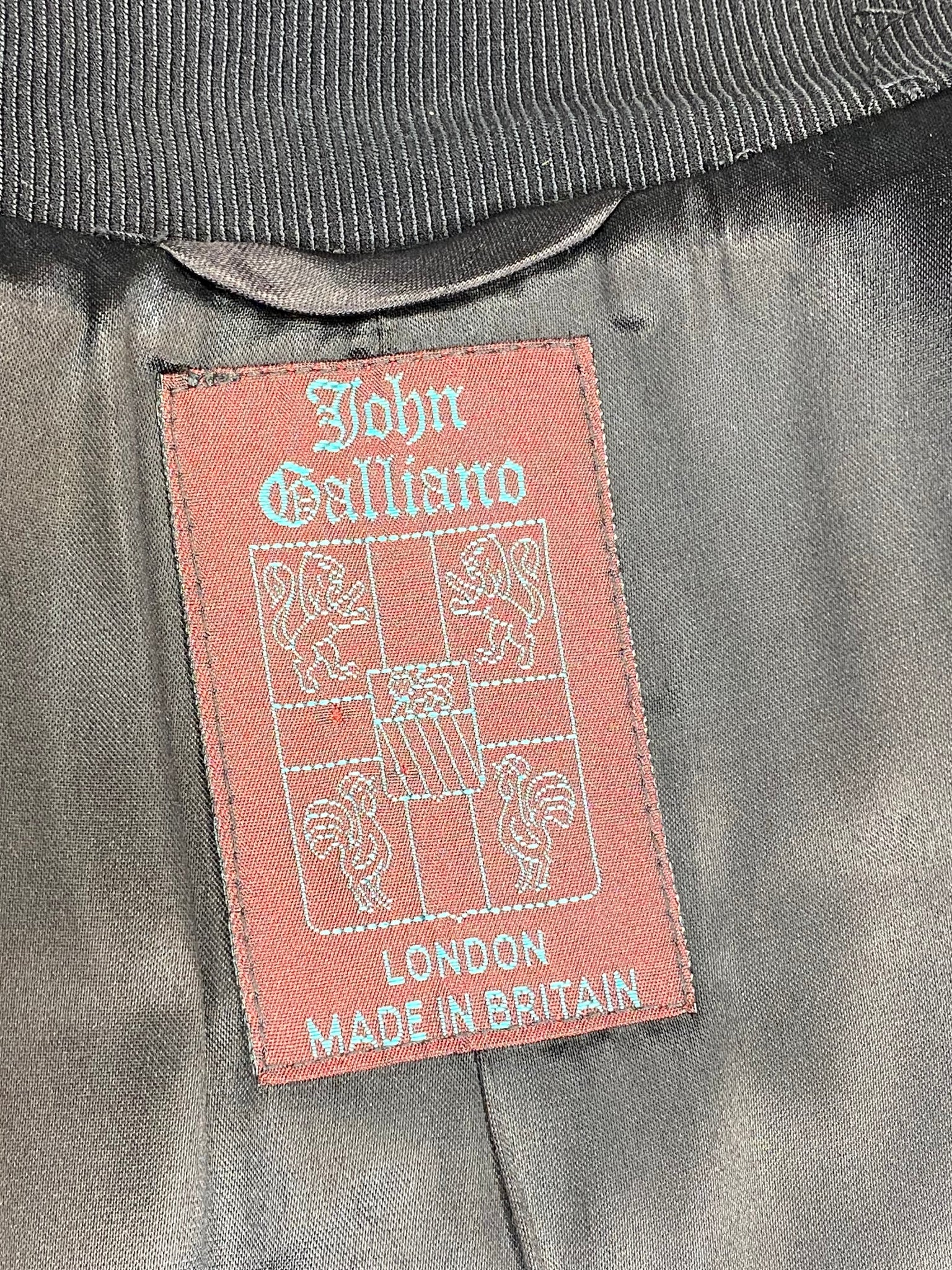 Vintage Satin Bomber Jacket