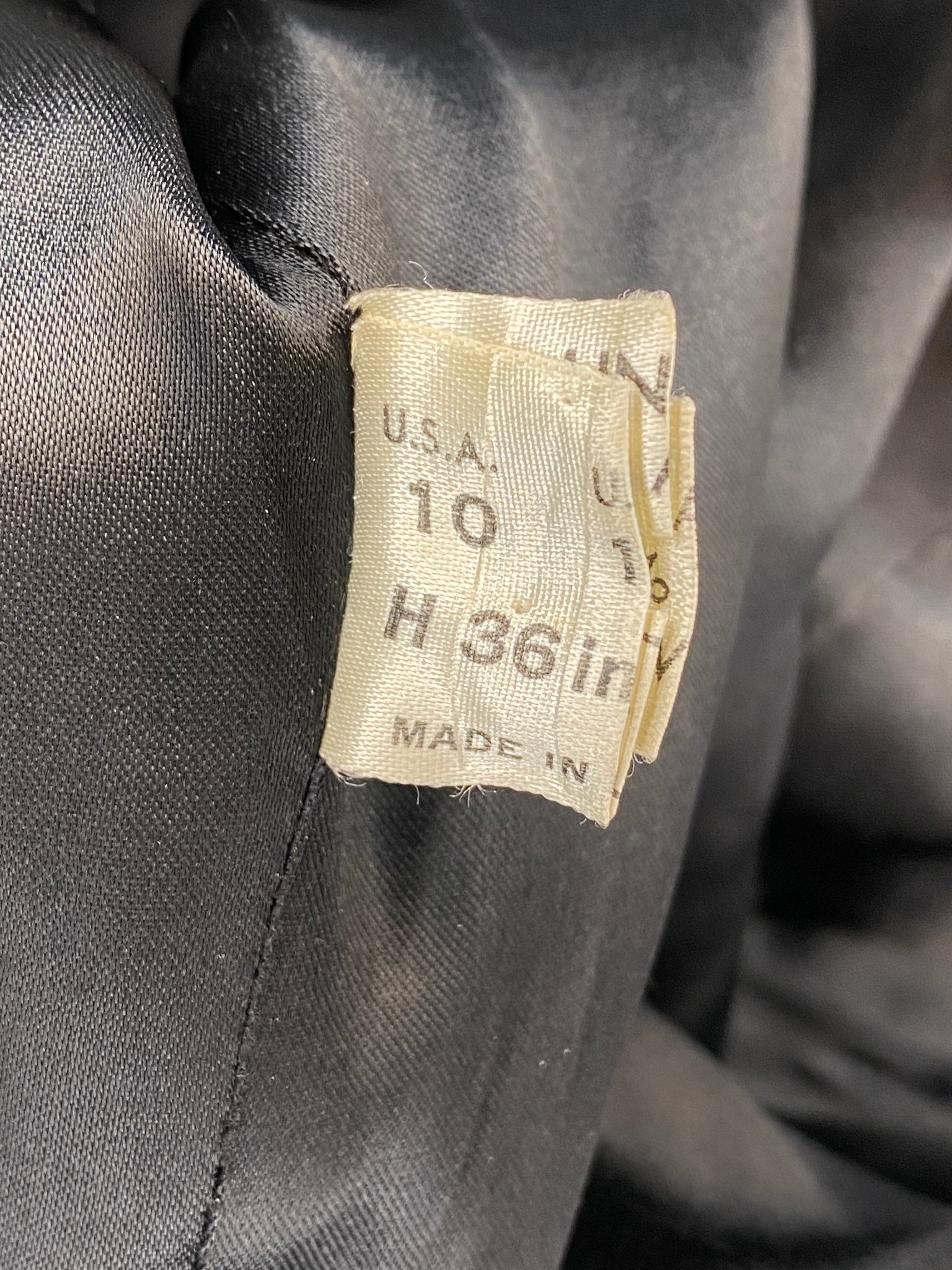 Vintage Satin Bomber Jacket