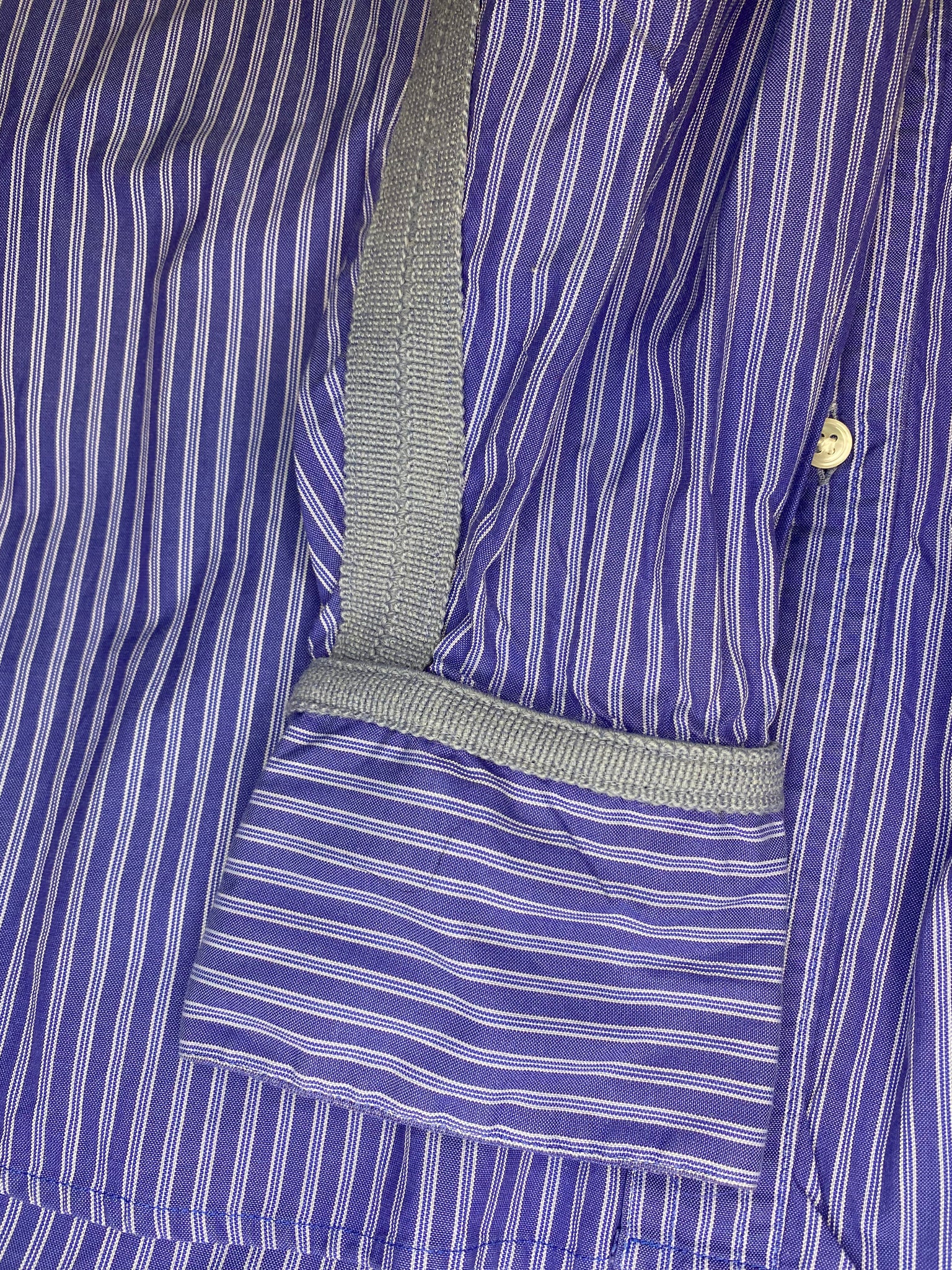 Vintage Blue Cotton Shirt