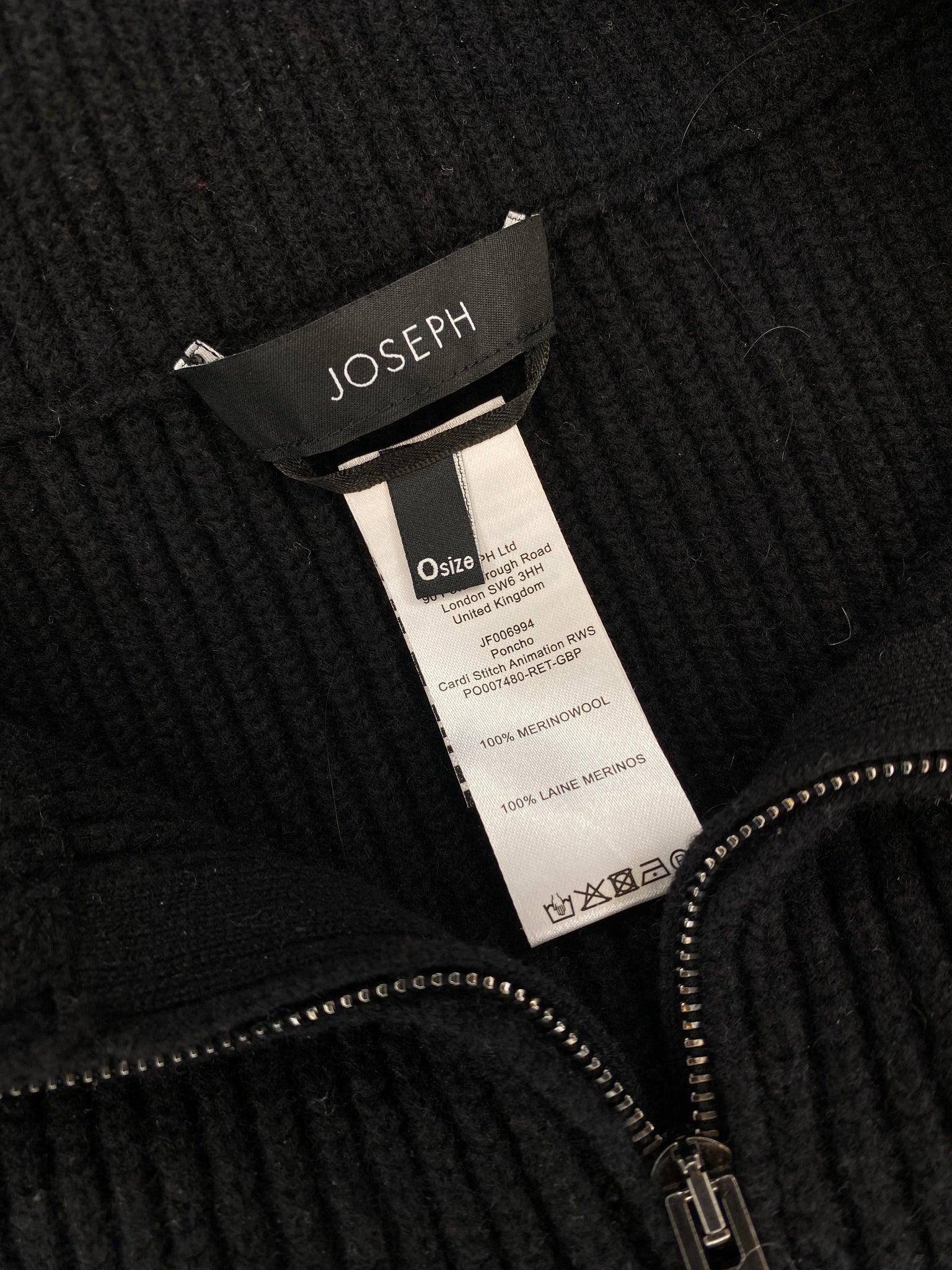 Cardigan Stitch Animation Poncho