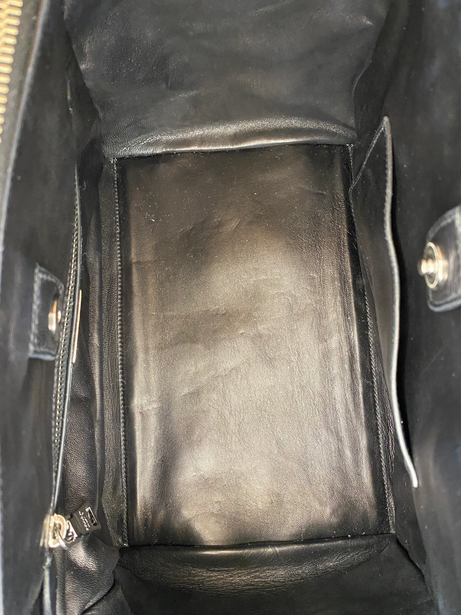 Twin Pocket Double Handle Tote Bag