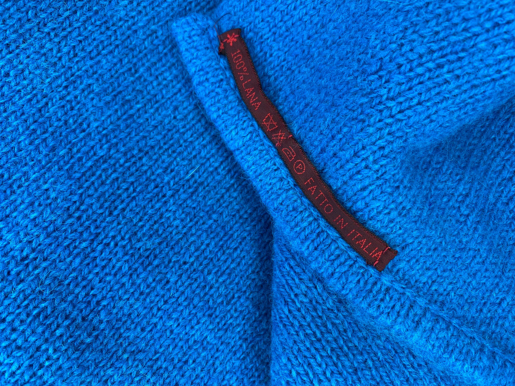 Wool Shawl Turquoise