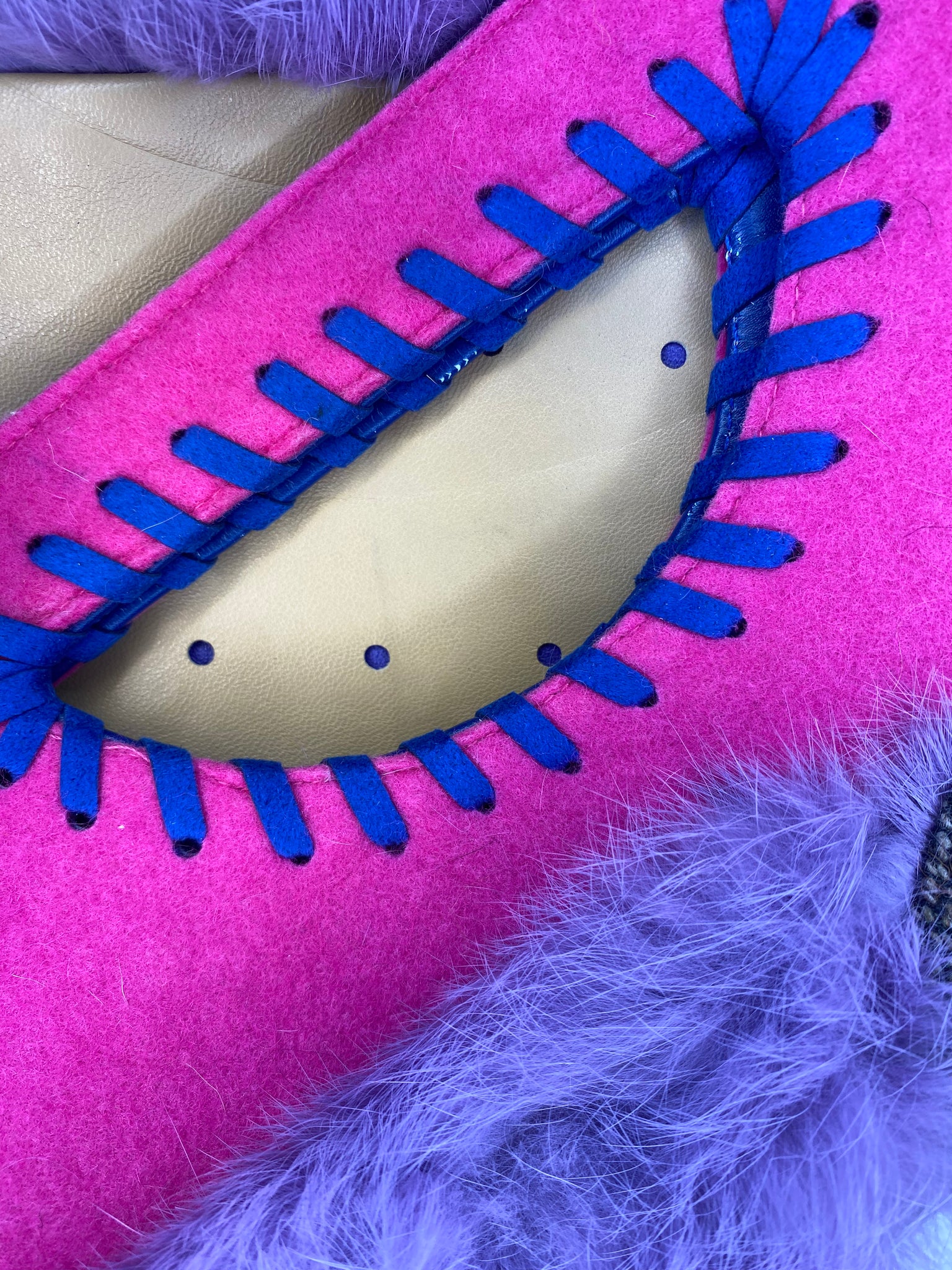 Vintage Multi Fabric Bag