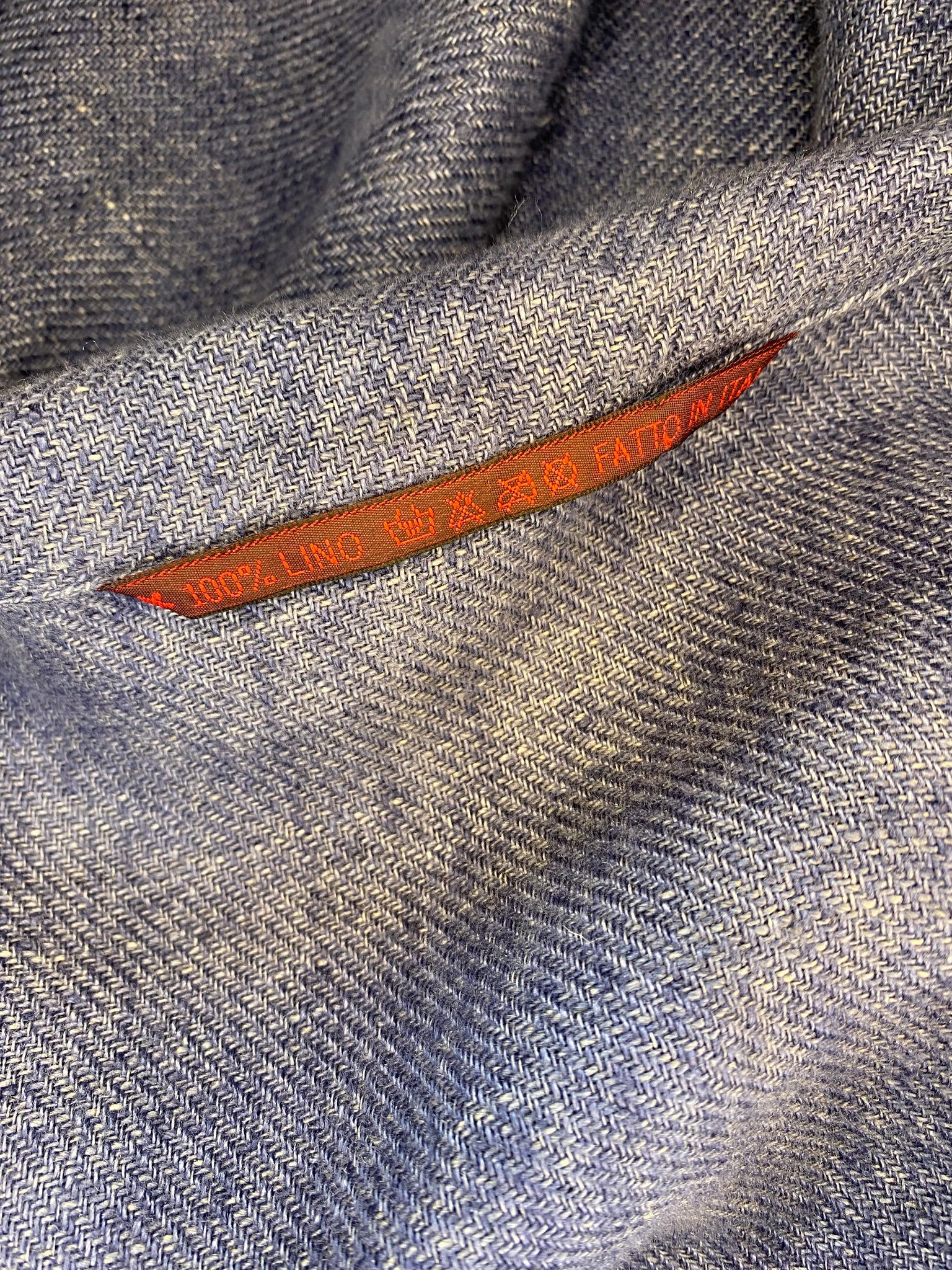 Double Breasted Linen Jacket