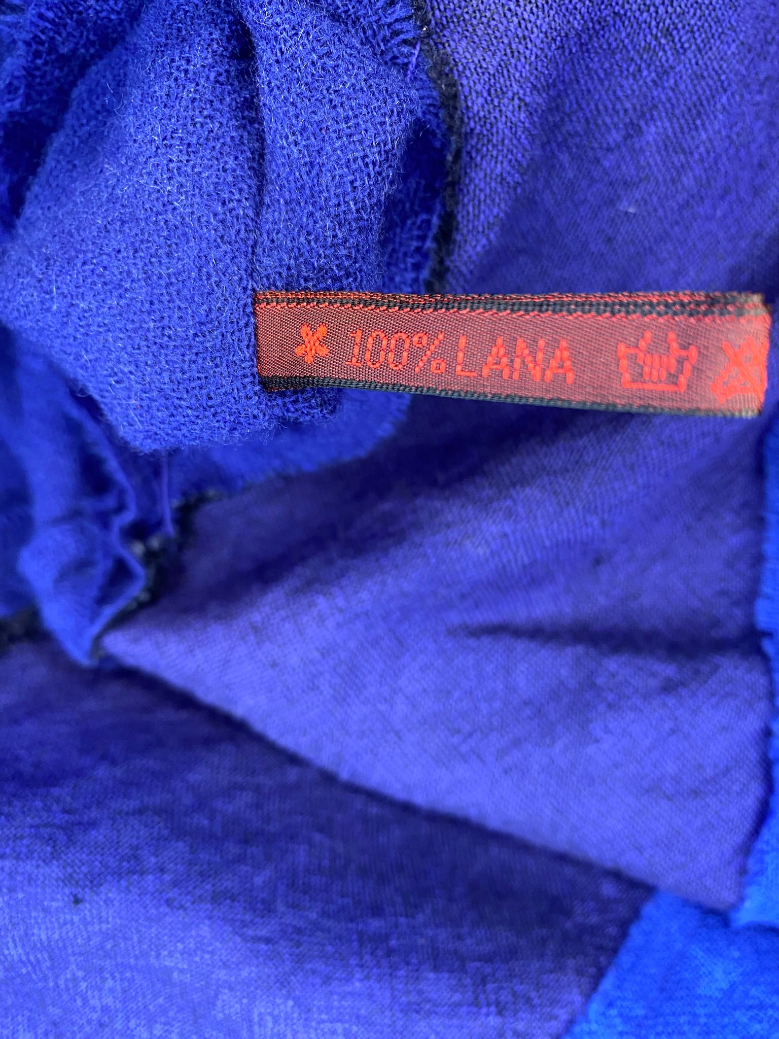 Patchwork Wool Skirt