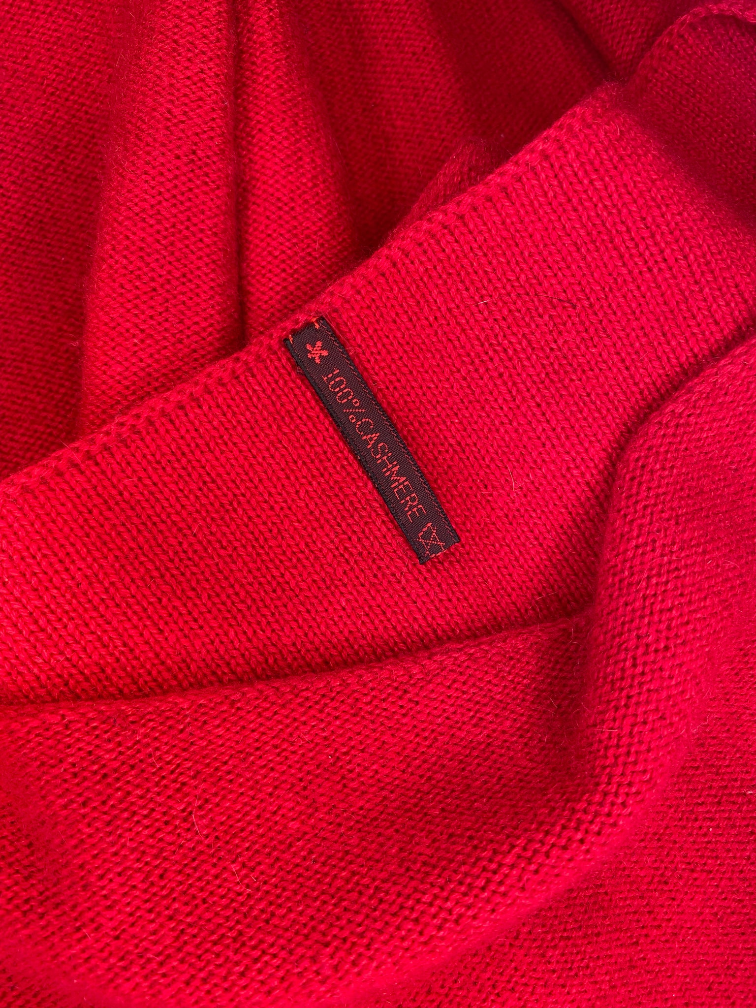 Scarlet Cashmere Sweater