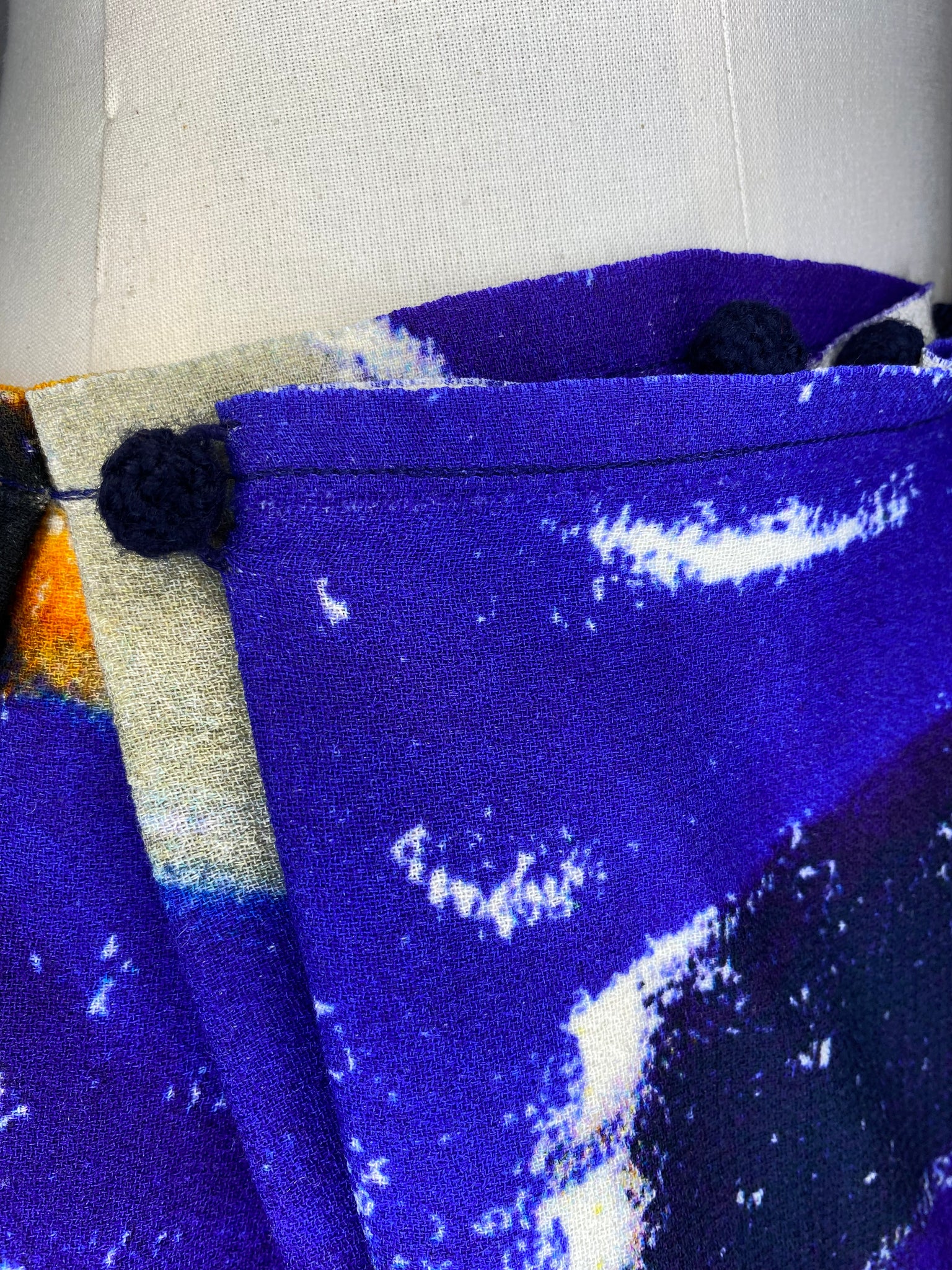 Multicoloured Patterned Skirt