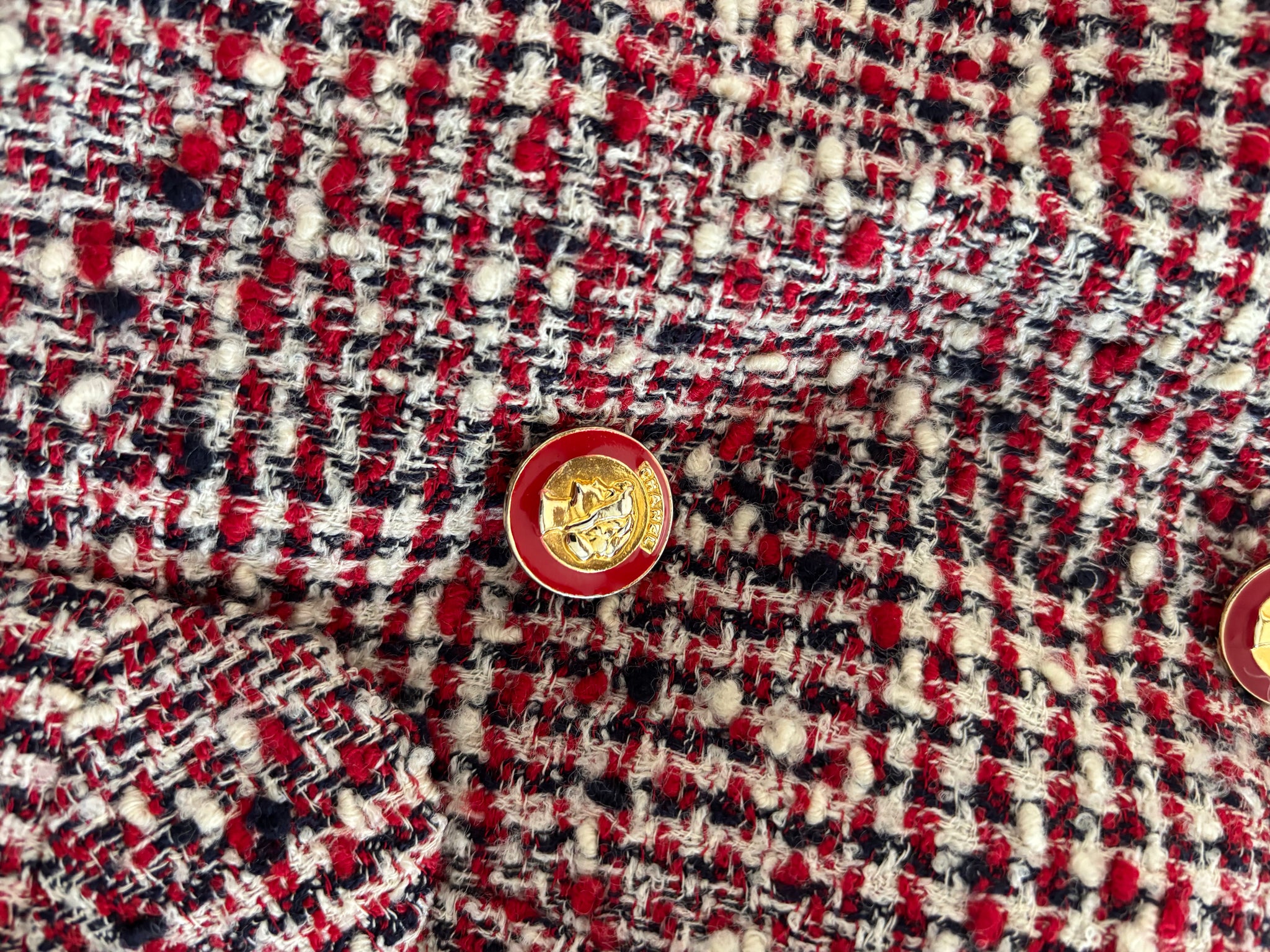 Vintage Boutique Tweed Skirt Suit
