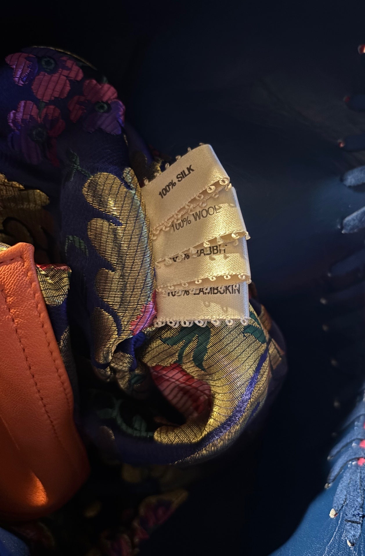 Vintage Multi Fabric Bag