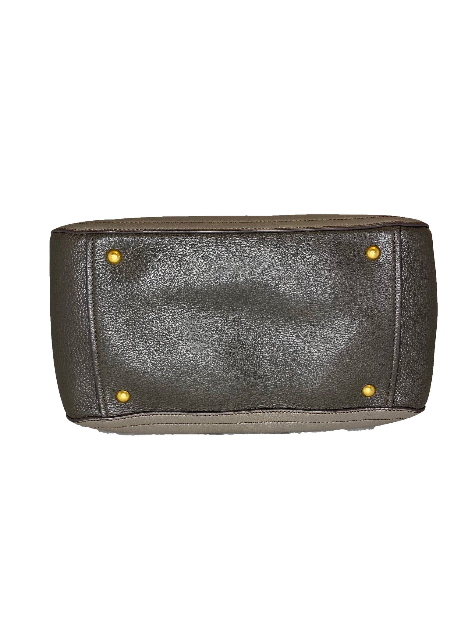 Vitello Bi Colore Satchel Bag