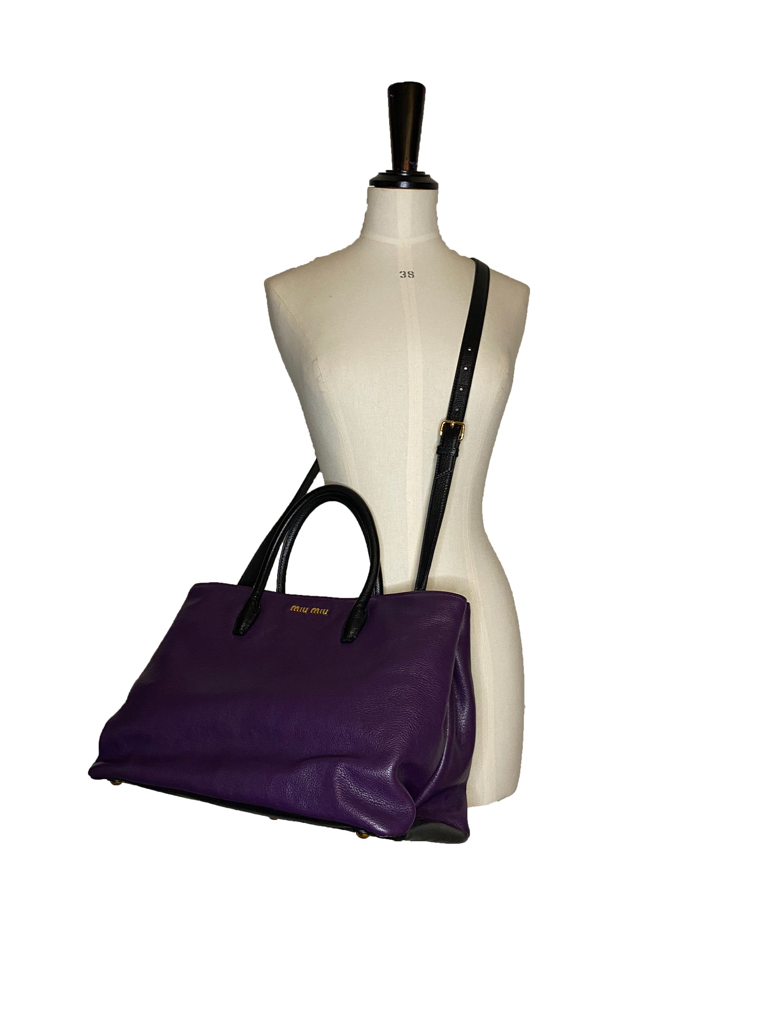 2 Way Bi Colour Satchel Bag