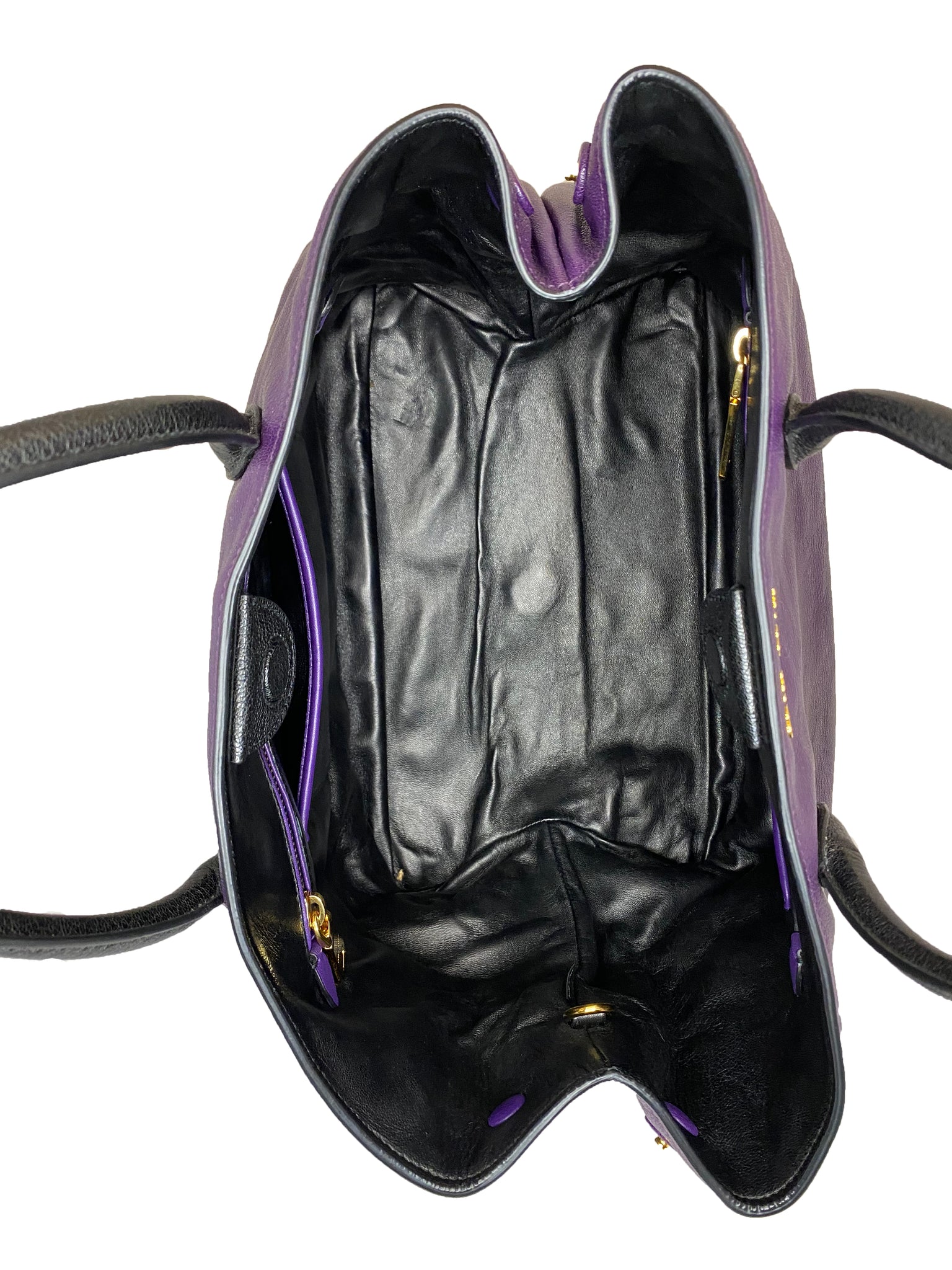 2 Way Bi Colour Satchel Bag