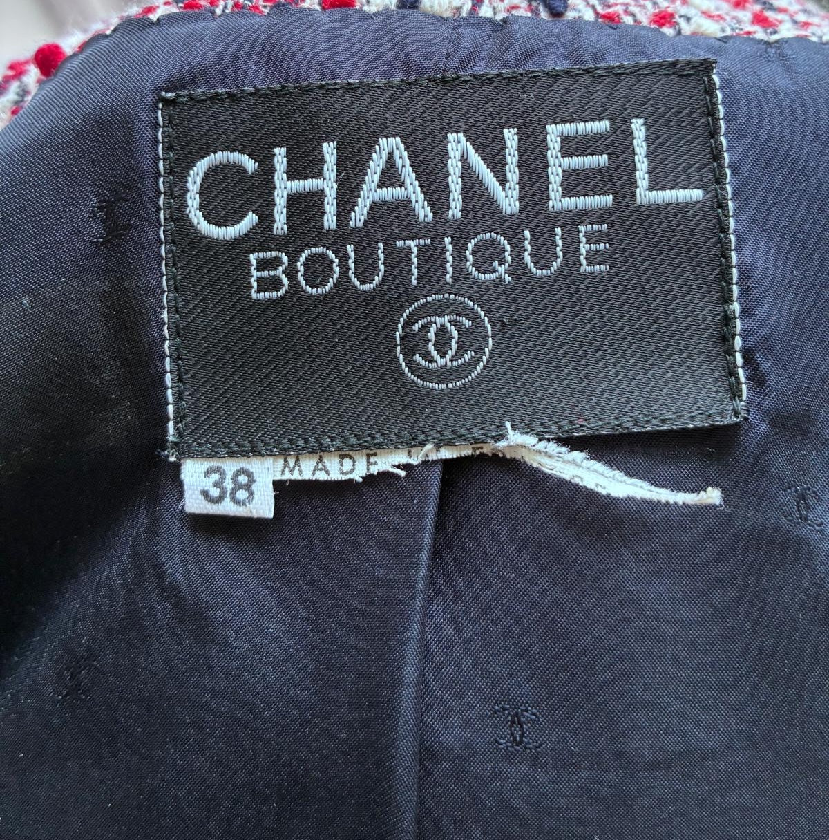 Vintage Boutique Tweed Skirt Suit