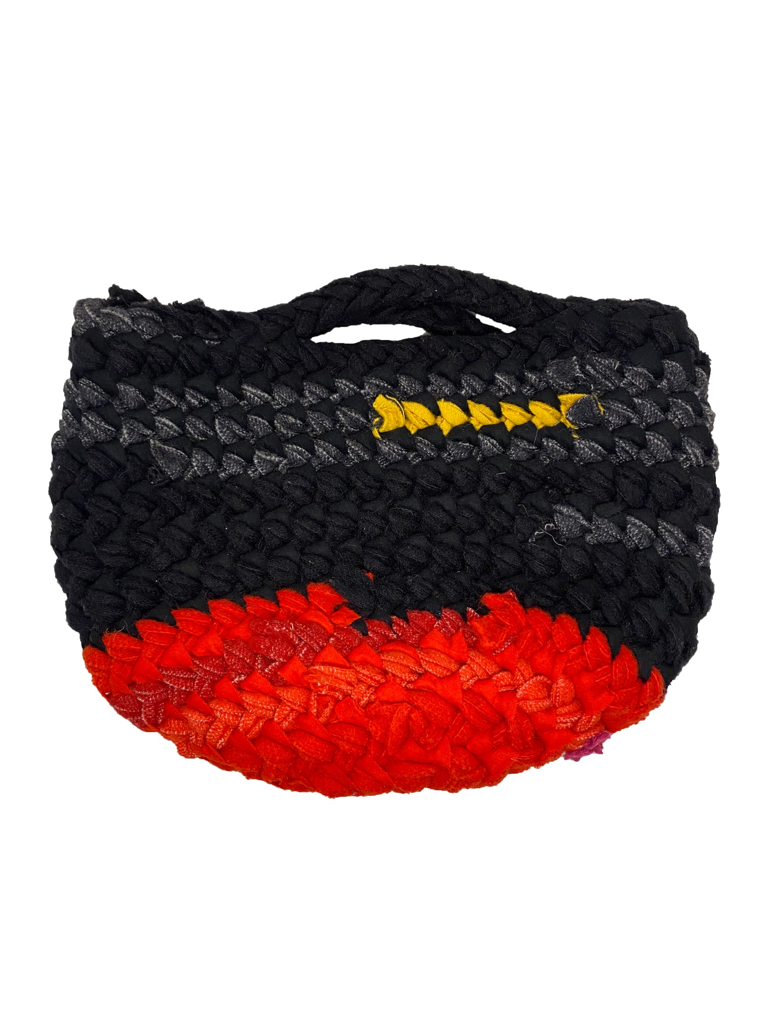 Crochet Wool Fabric Bag