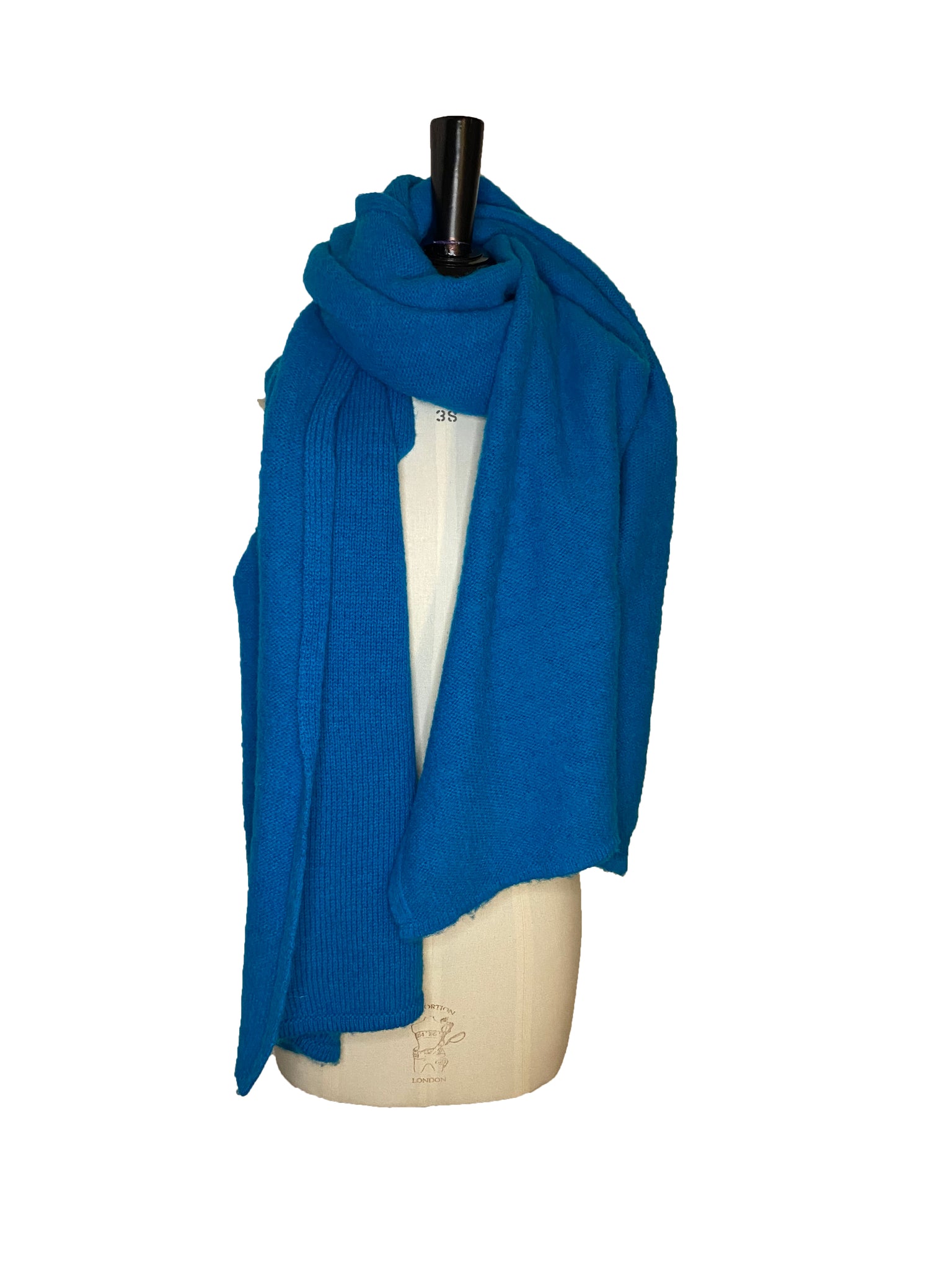 Wool Shawl Turquoise