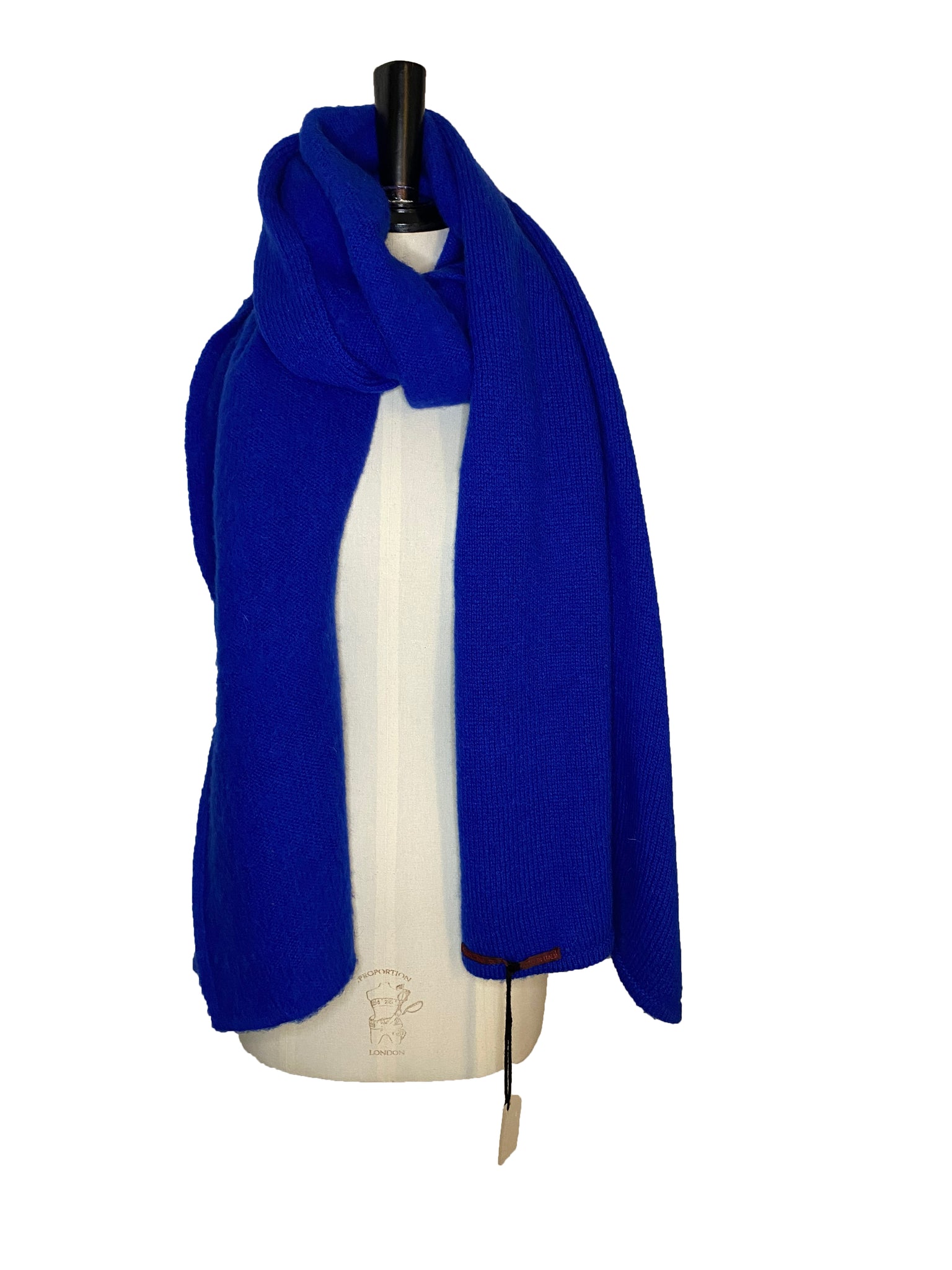 Wool Shawl Royal Blue