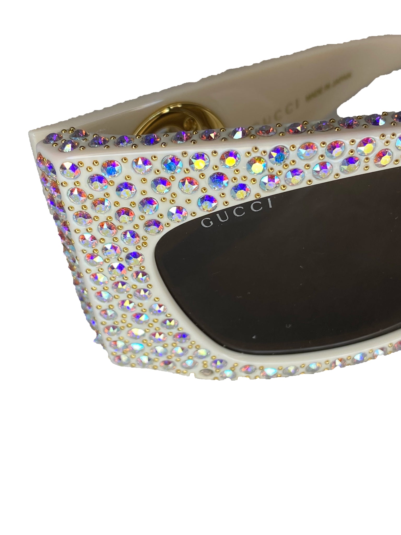 Crystal Embellished Sunglasses
