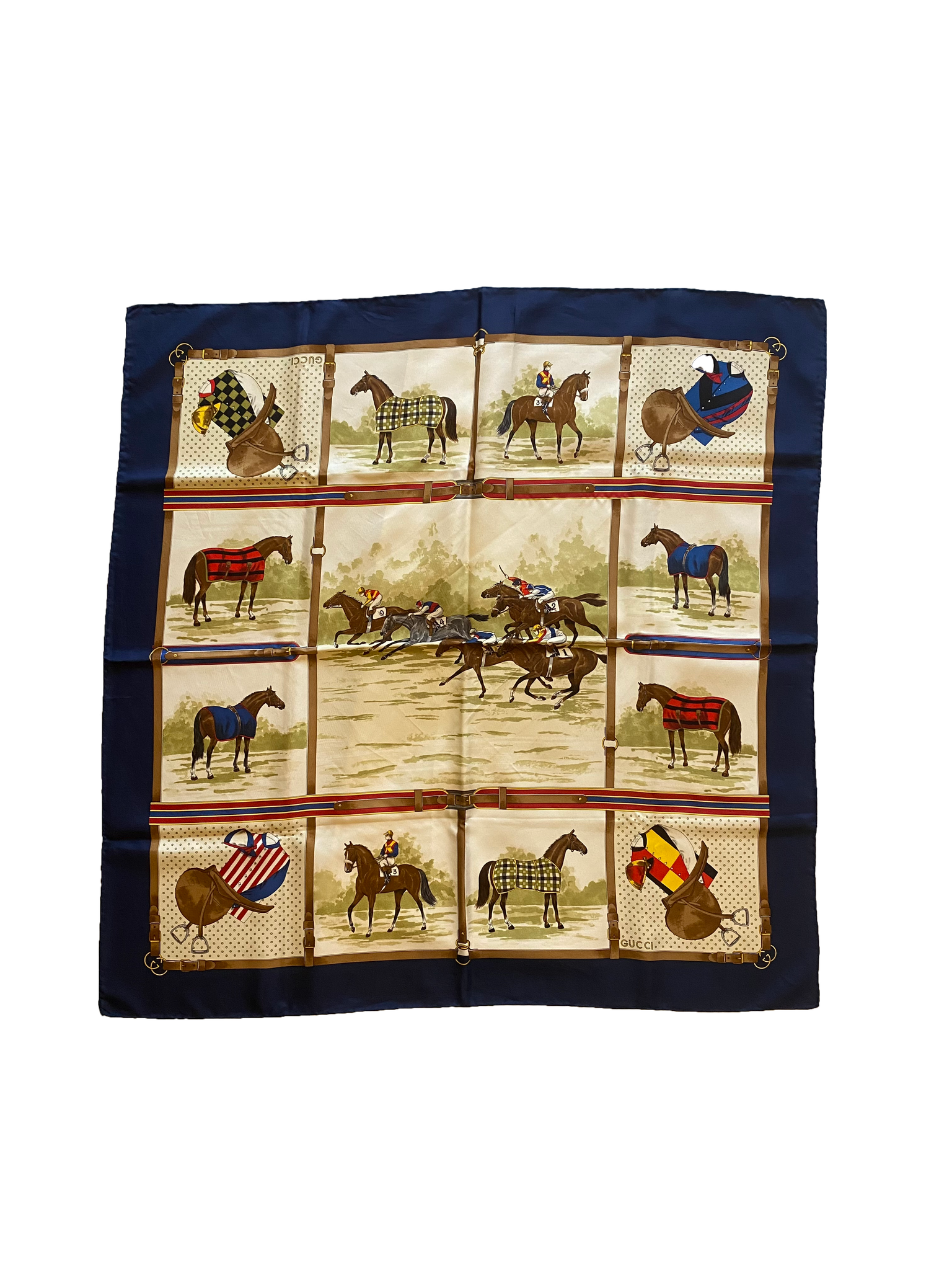 Silk Racehorse Scarf