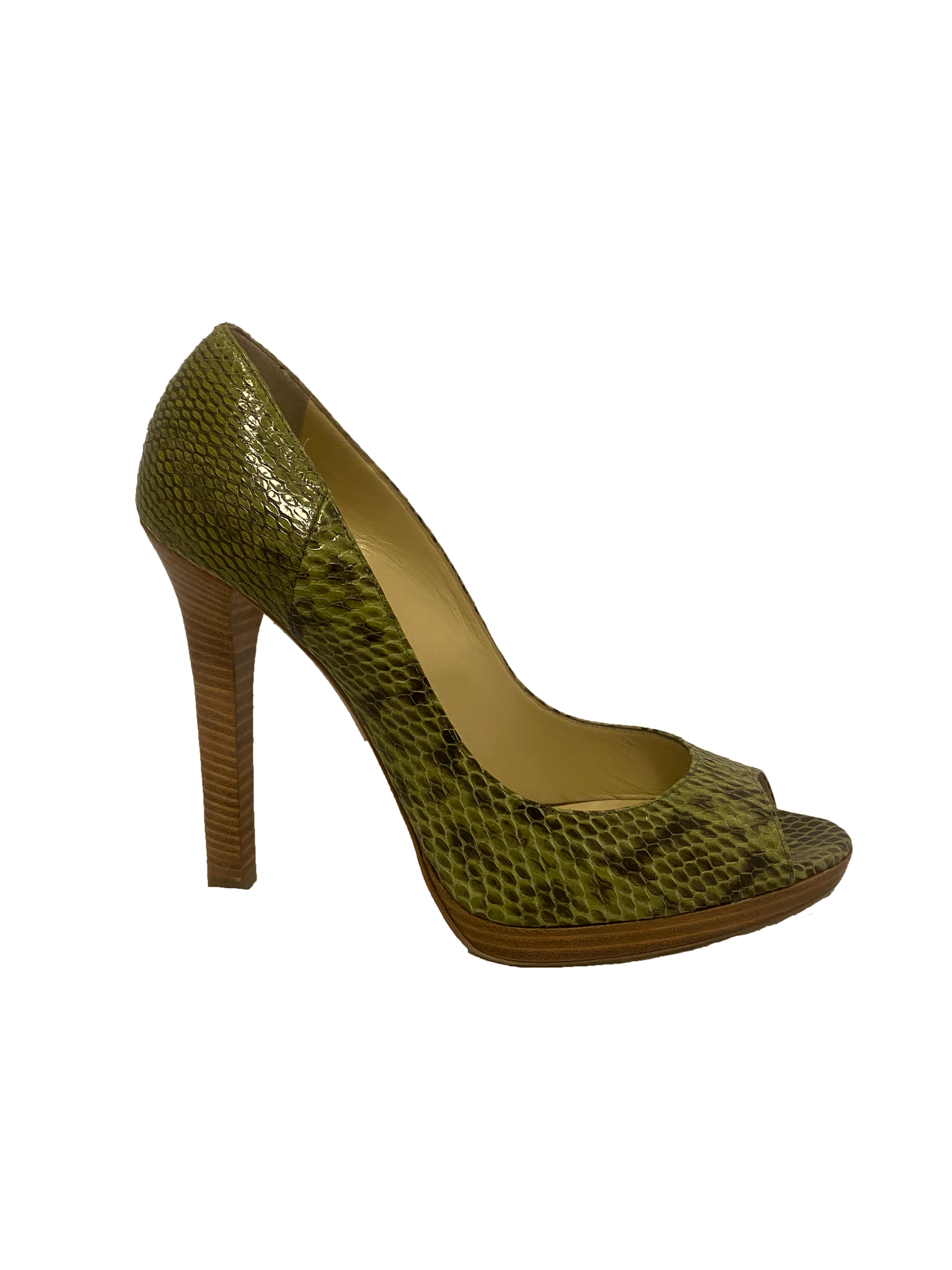 Snakeskin Heels