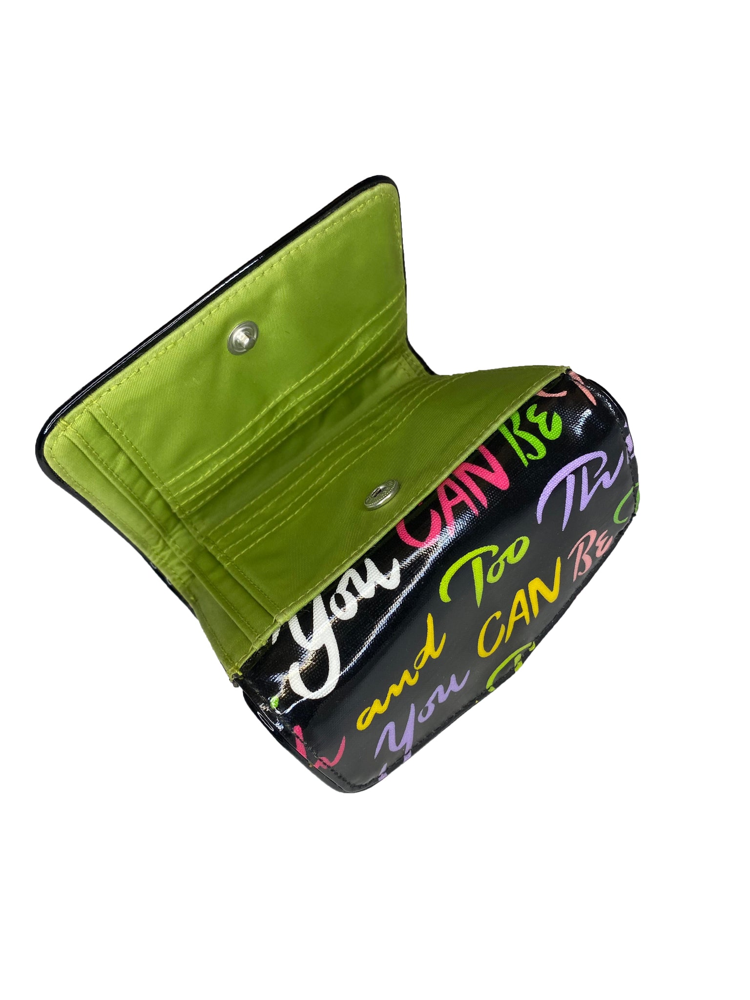 "You Can Be Too Rich and Too Thin" Bag and Wallet