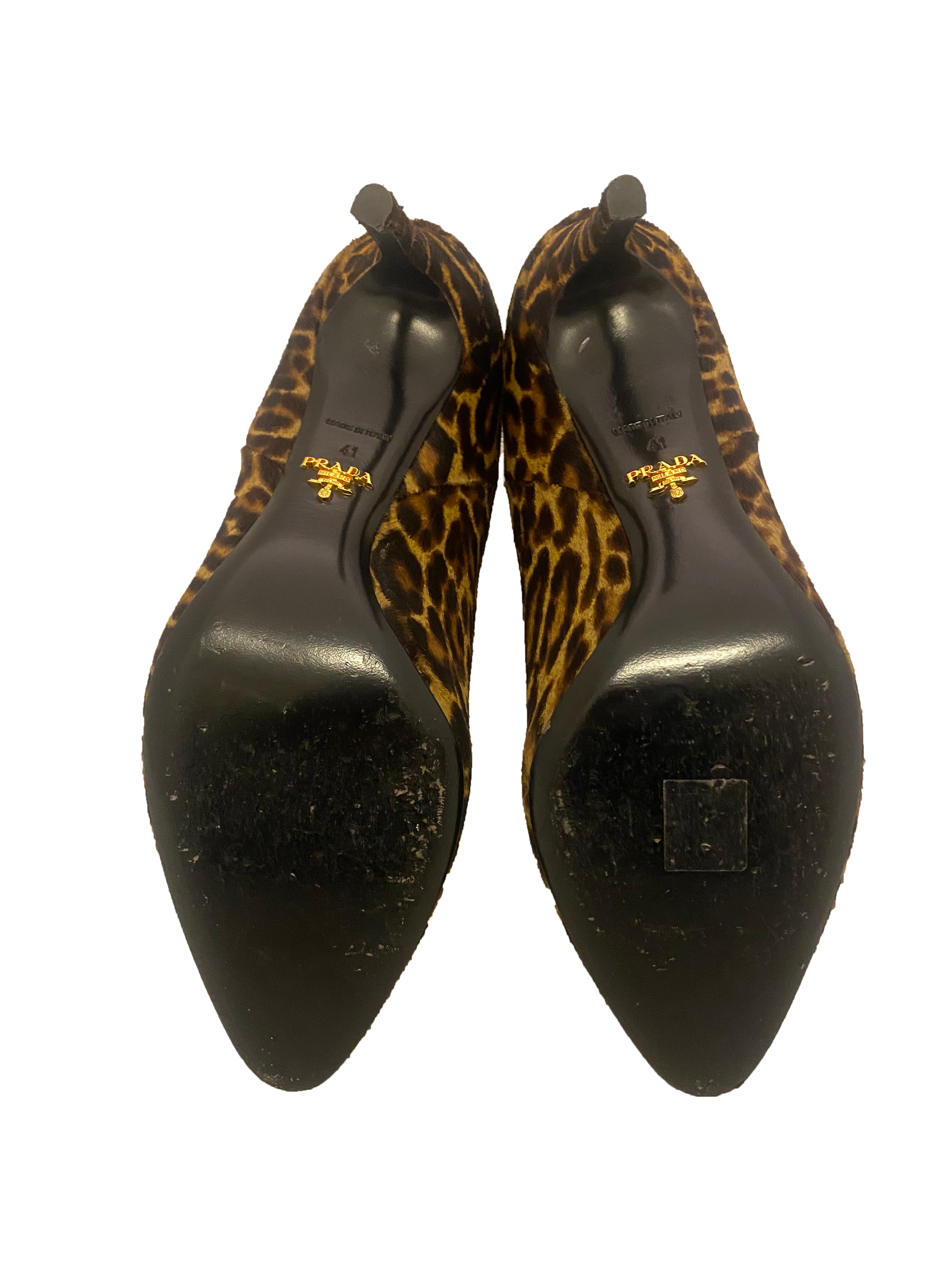 Leopard Print Pony Skin Boots