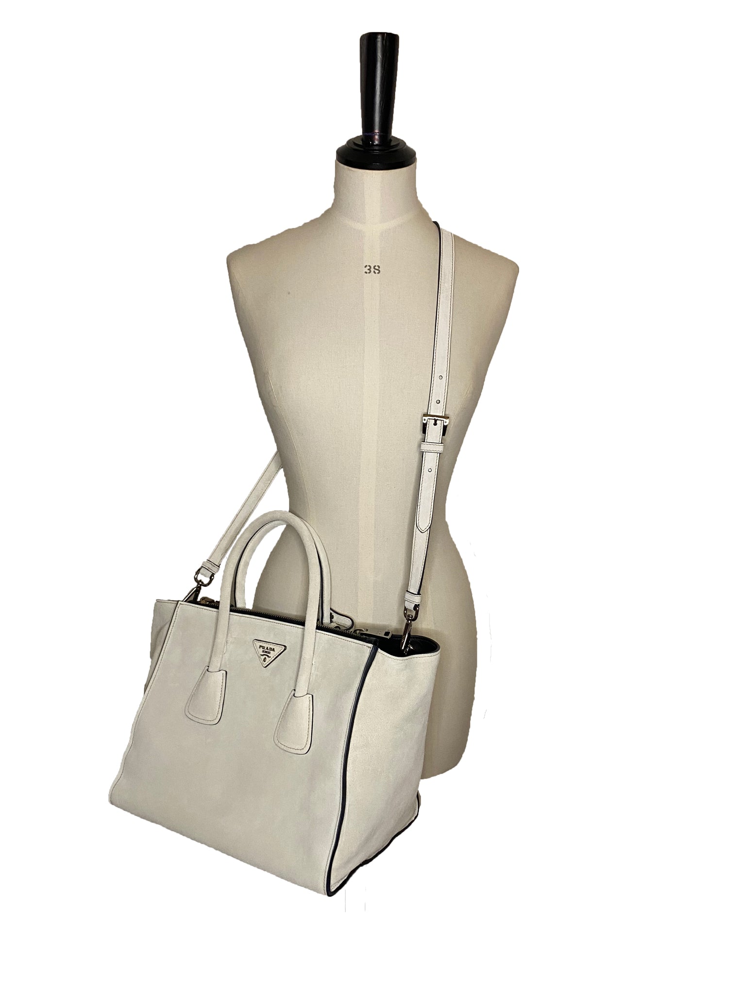 Twin Pocket Double Handle Tote Bag