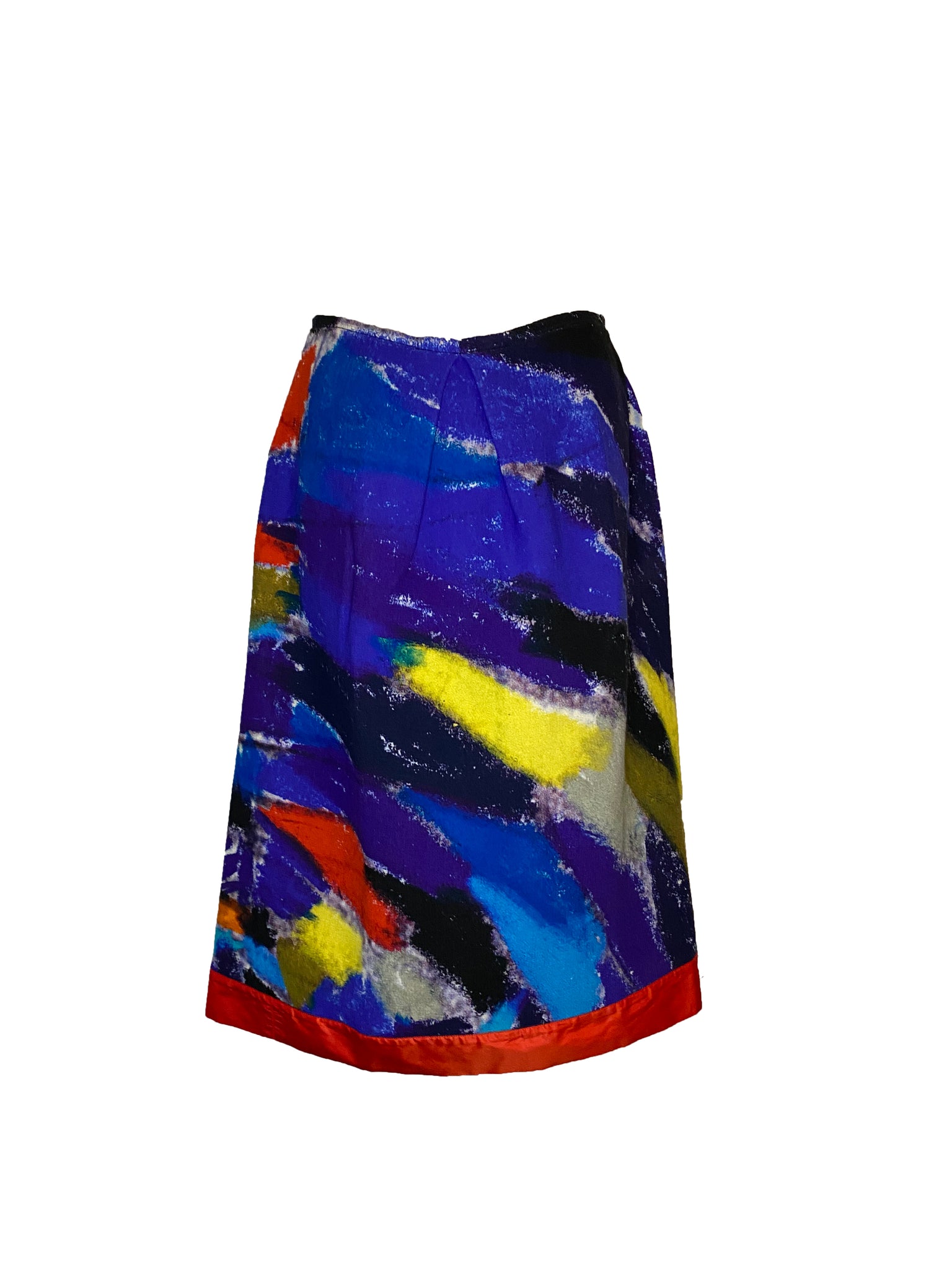 Multicoloured Patterned Skirt