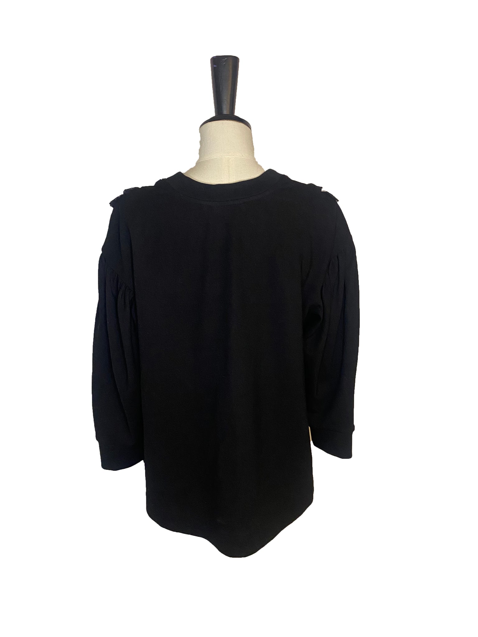 Lace Collar Top