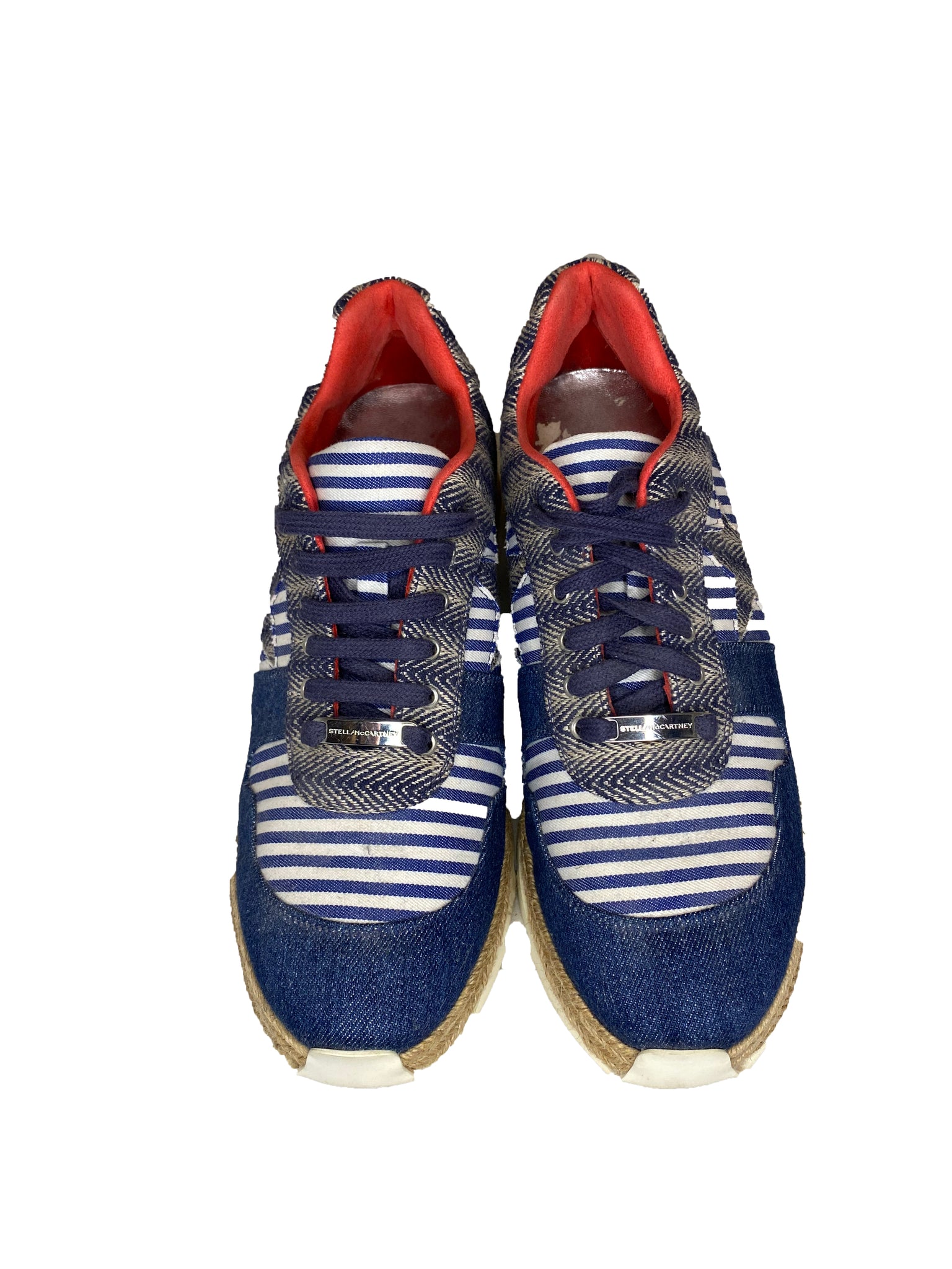 Denim Espadrille Sneakers