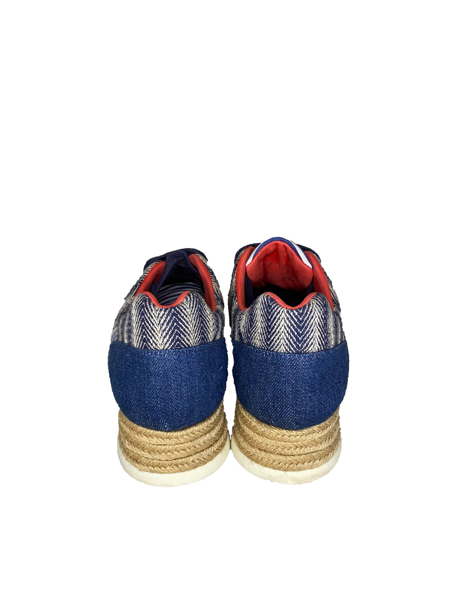 Denim Espadrille Sneakers