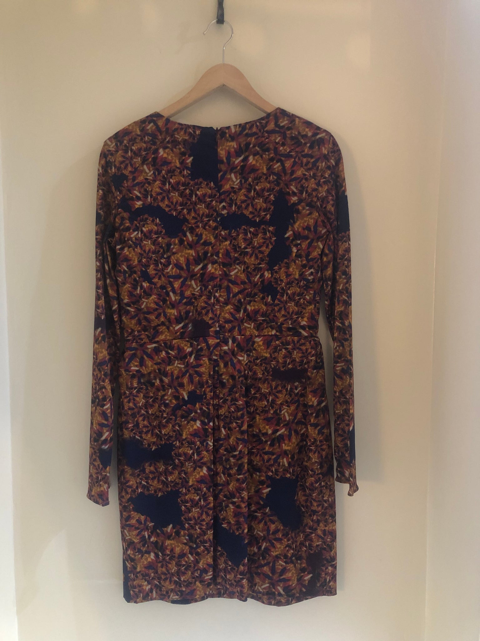 Isabella's Wardrobe Erdem Danube Leaf Orazio Long Sleeve Dress.