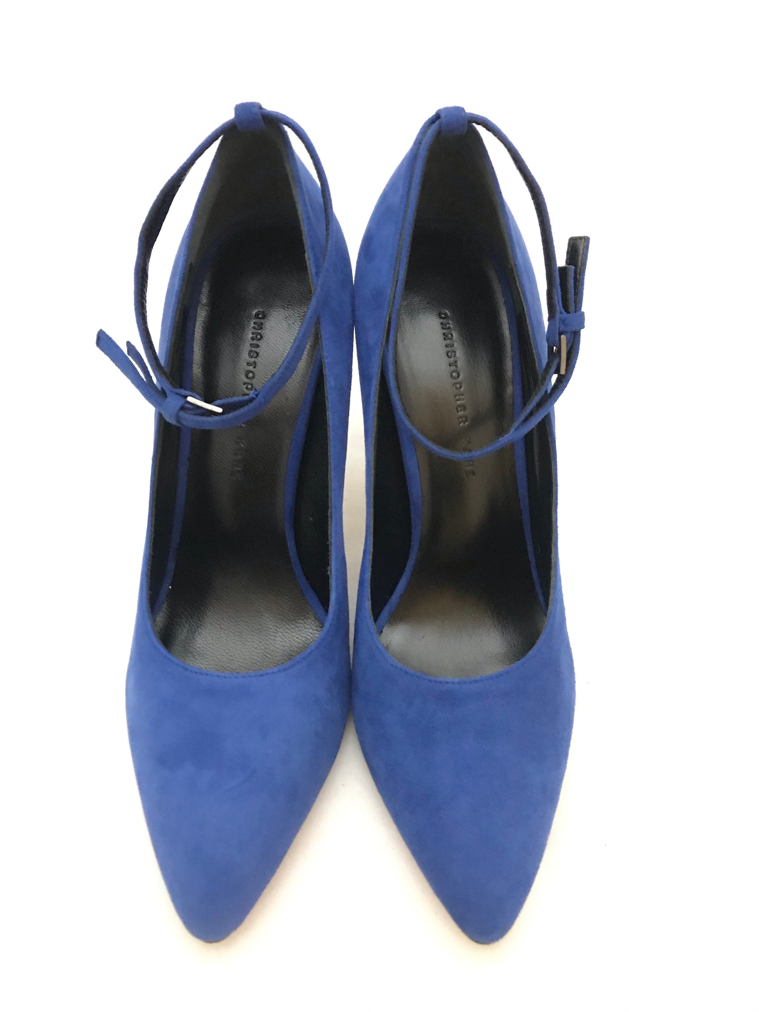 Isabella's Wardrobe Christopher Kane Suede Court Heels.