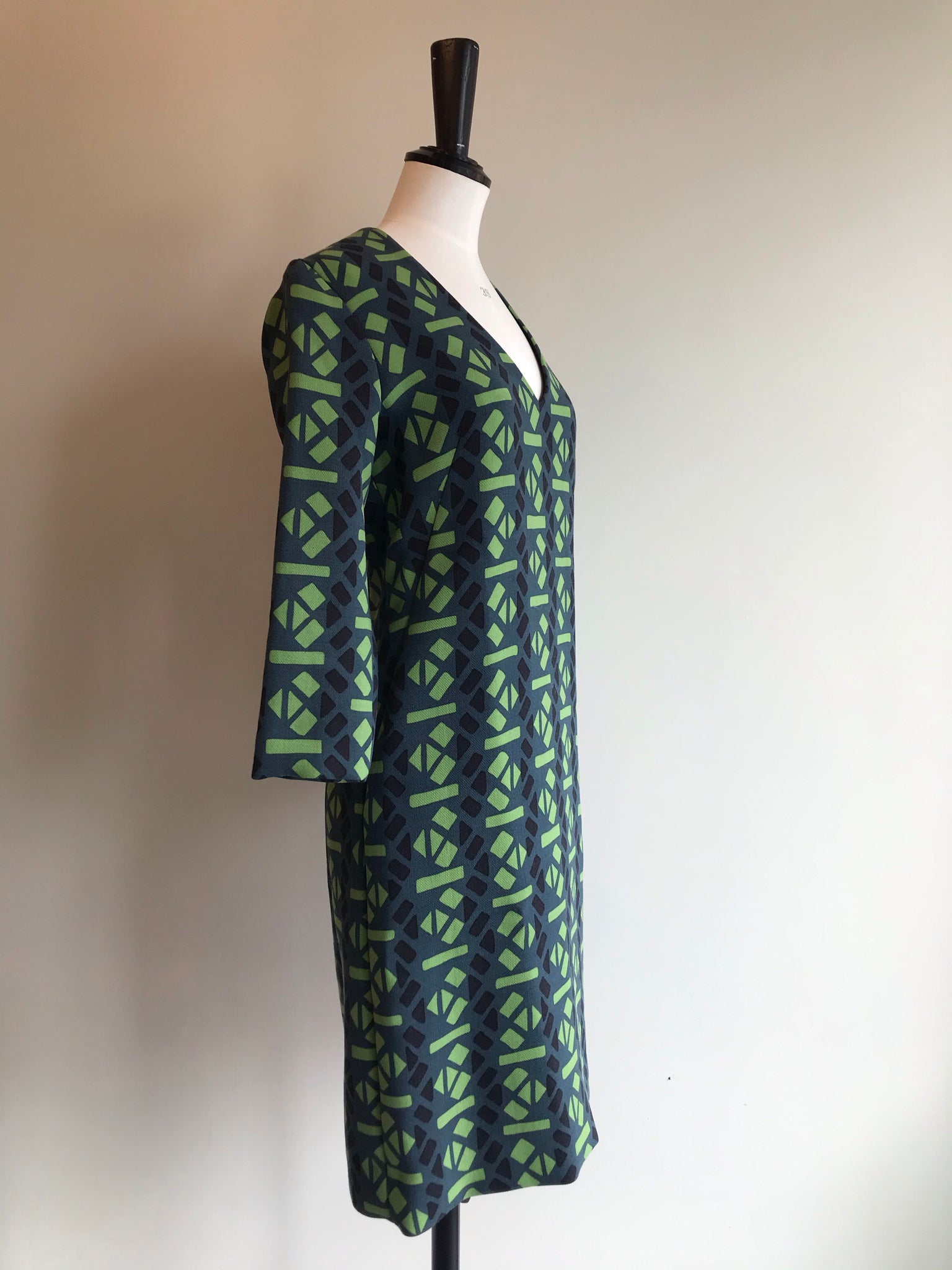 Isabella's Wardrobe Marni Abstract Print Dress.