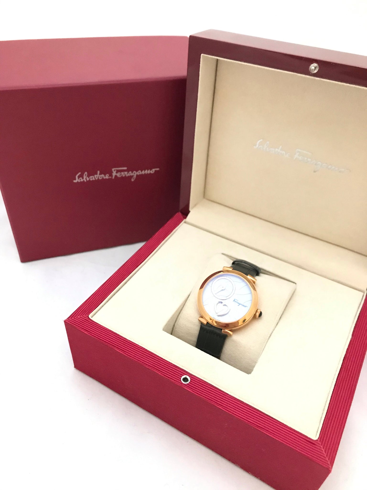 Isabella's Wardrobe Salvatore Ferragamo Cuore Pulsing Heart Watch.