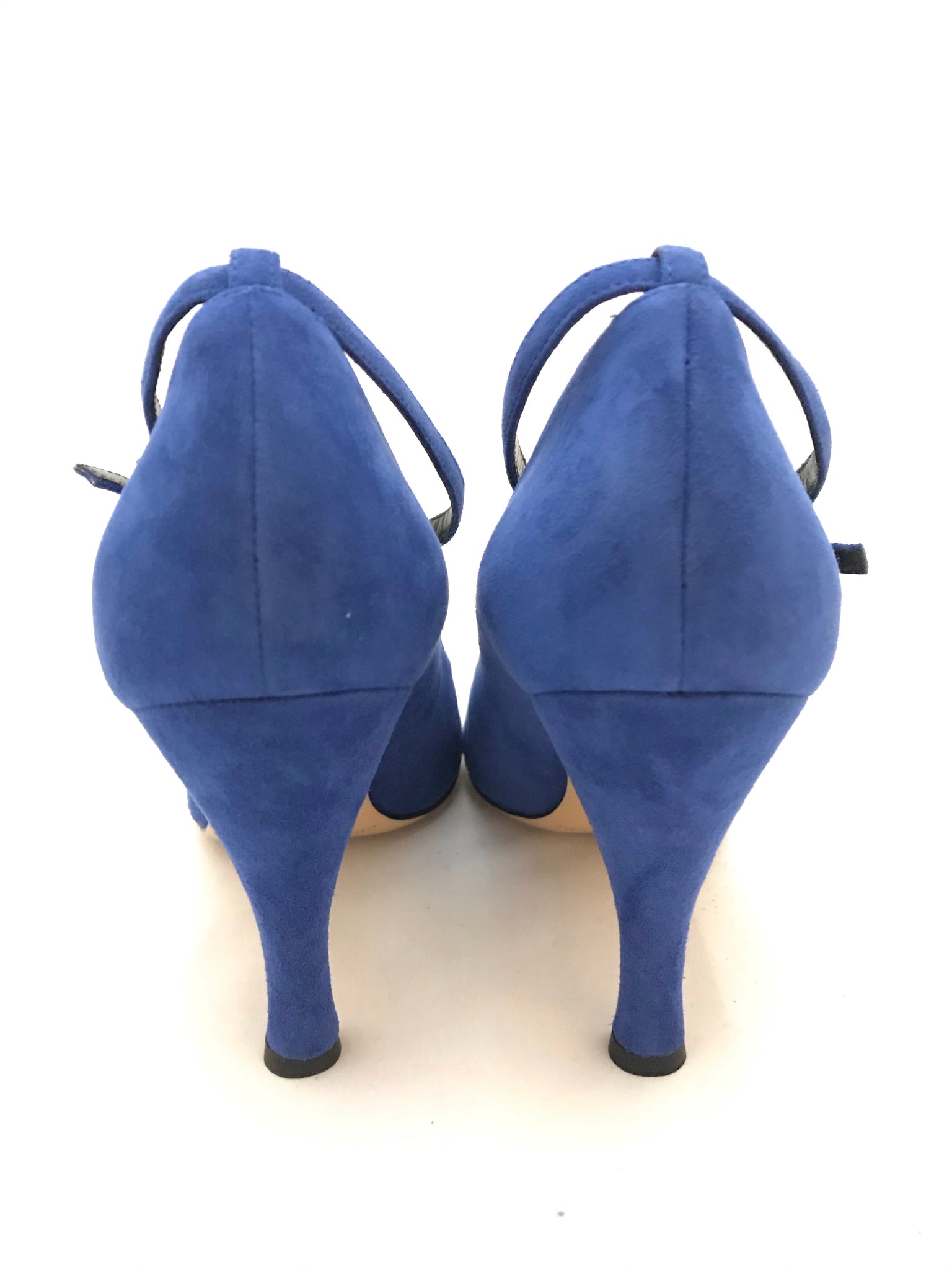 Isabella's Wardrobe Christopher Kane Suede Court Heels.